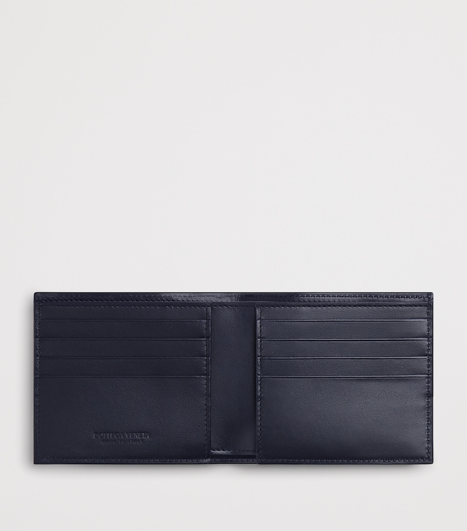 Leather Intrecciato Bifold Wallet 4182 Image 2