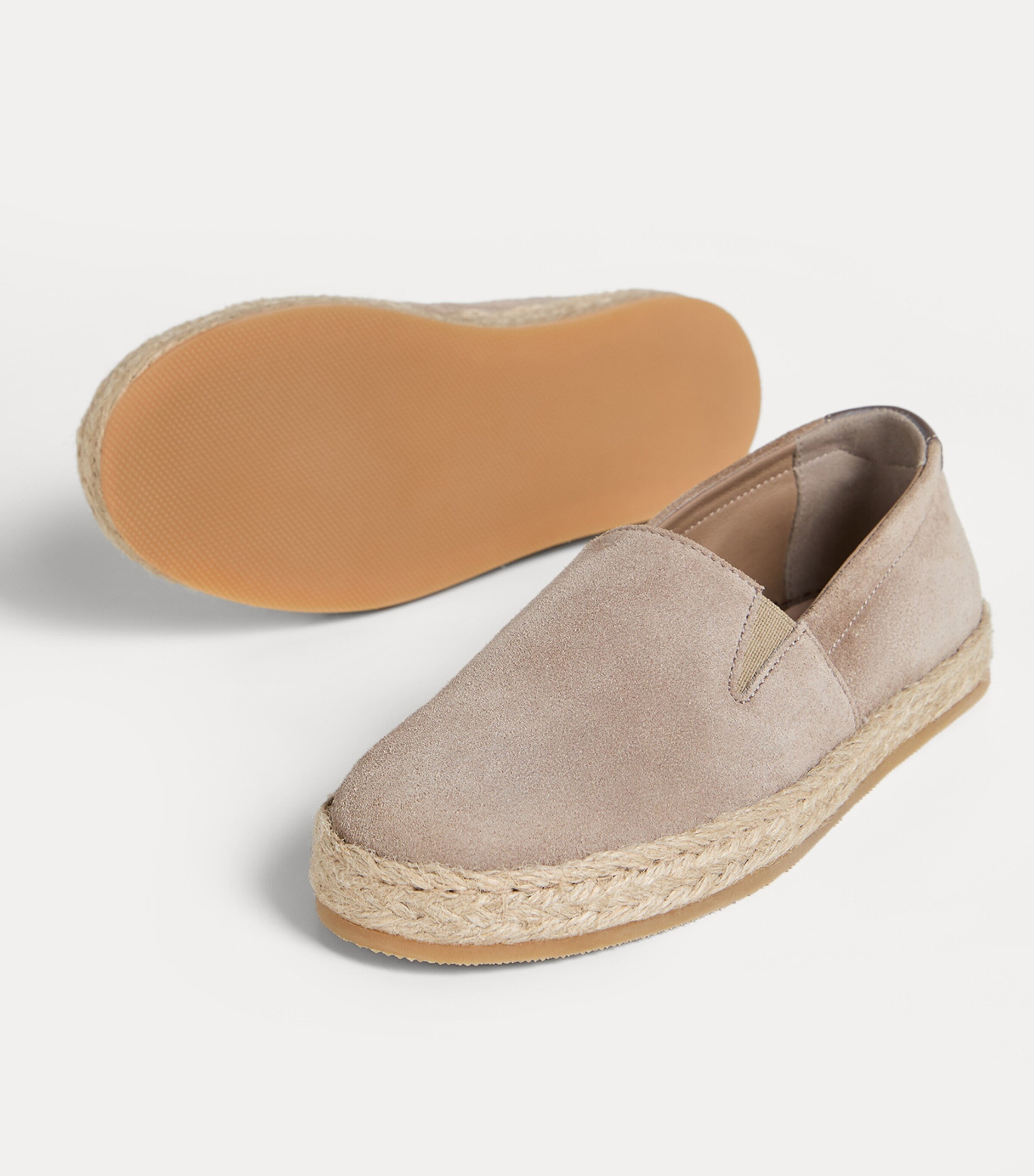 Brunello Cucinelli Stylish Cream Espadrilles Brunello Cucinelli Monili Trim Espadrille Wedge Sandal  main image 3