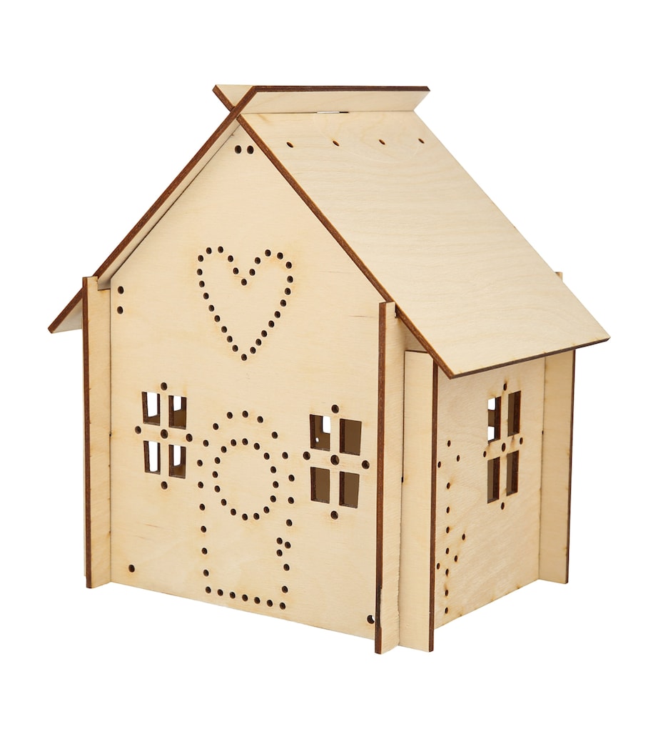 Wooden Gingerbread House Craft Kit MULTICOLORED Image 4