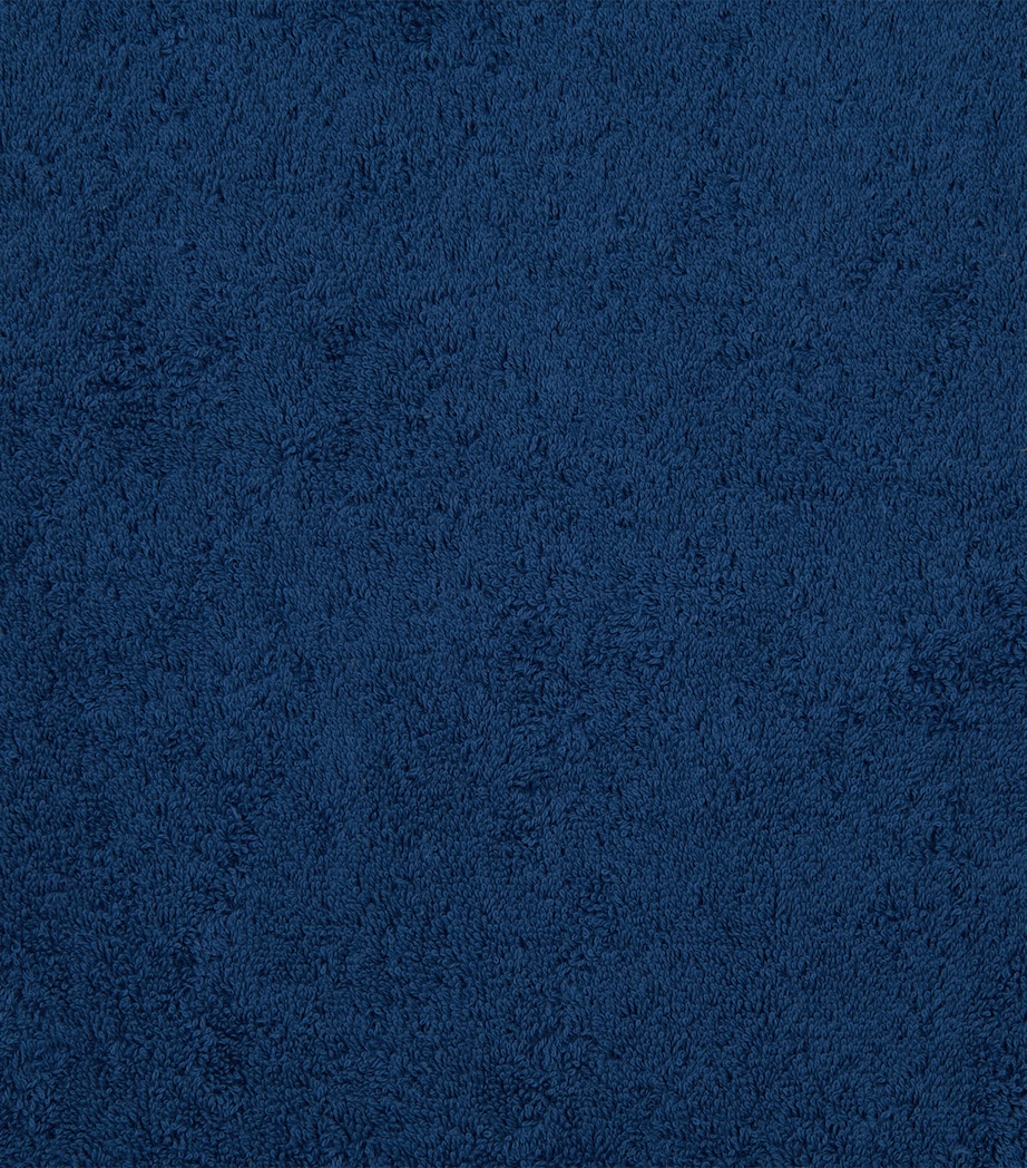 Frette Cotton Unito Hand Towel (60cm x 110cm) Indigo Blue Image 6