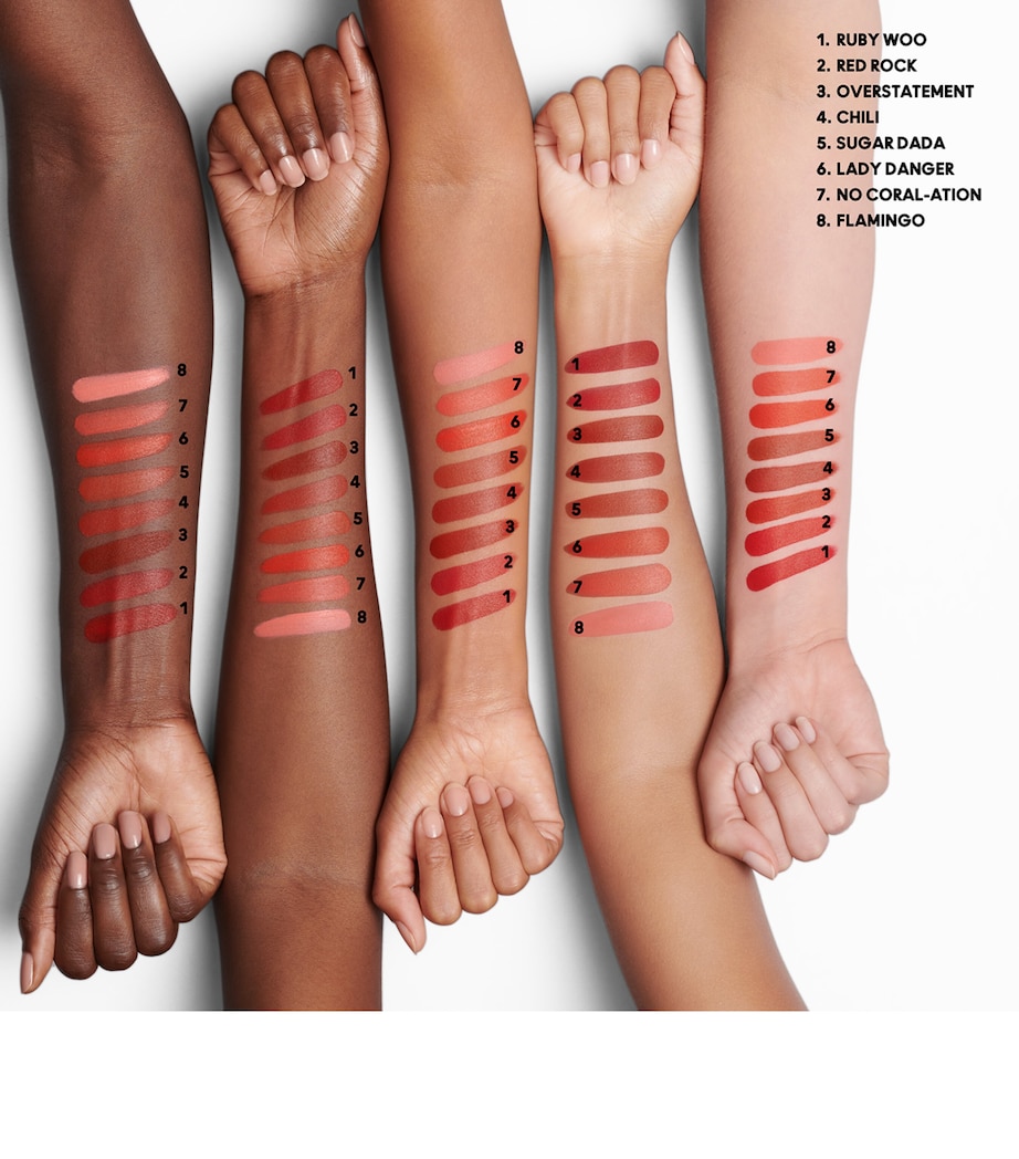 MACximal Silky Matte Lipstick FLAMINGO Image 3