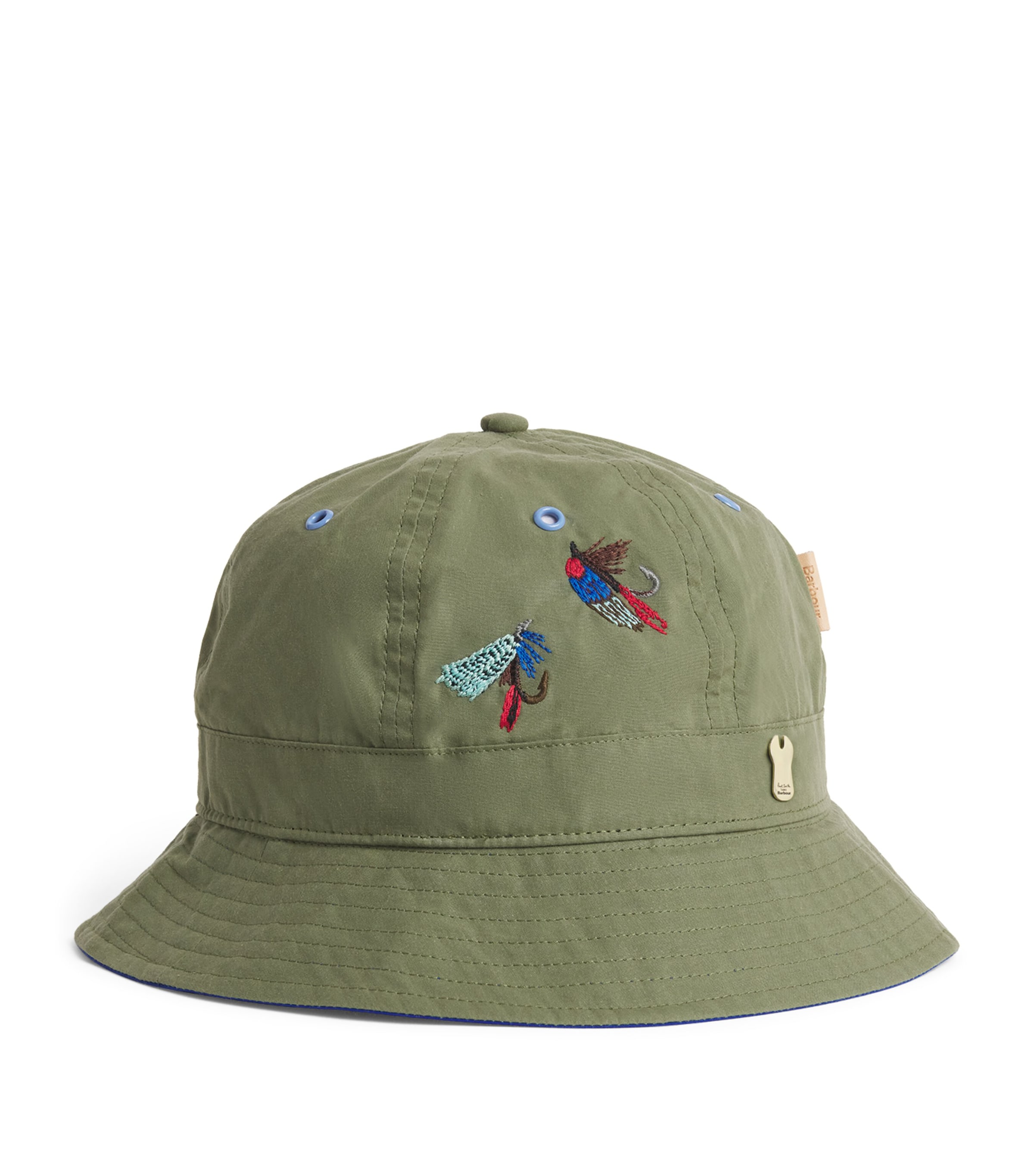 Barbour x Paul Smith Embroidered Bucket Hat Image 1