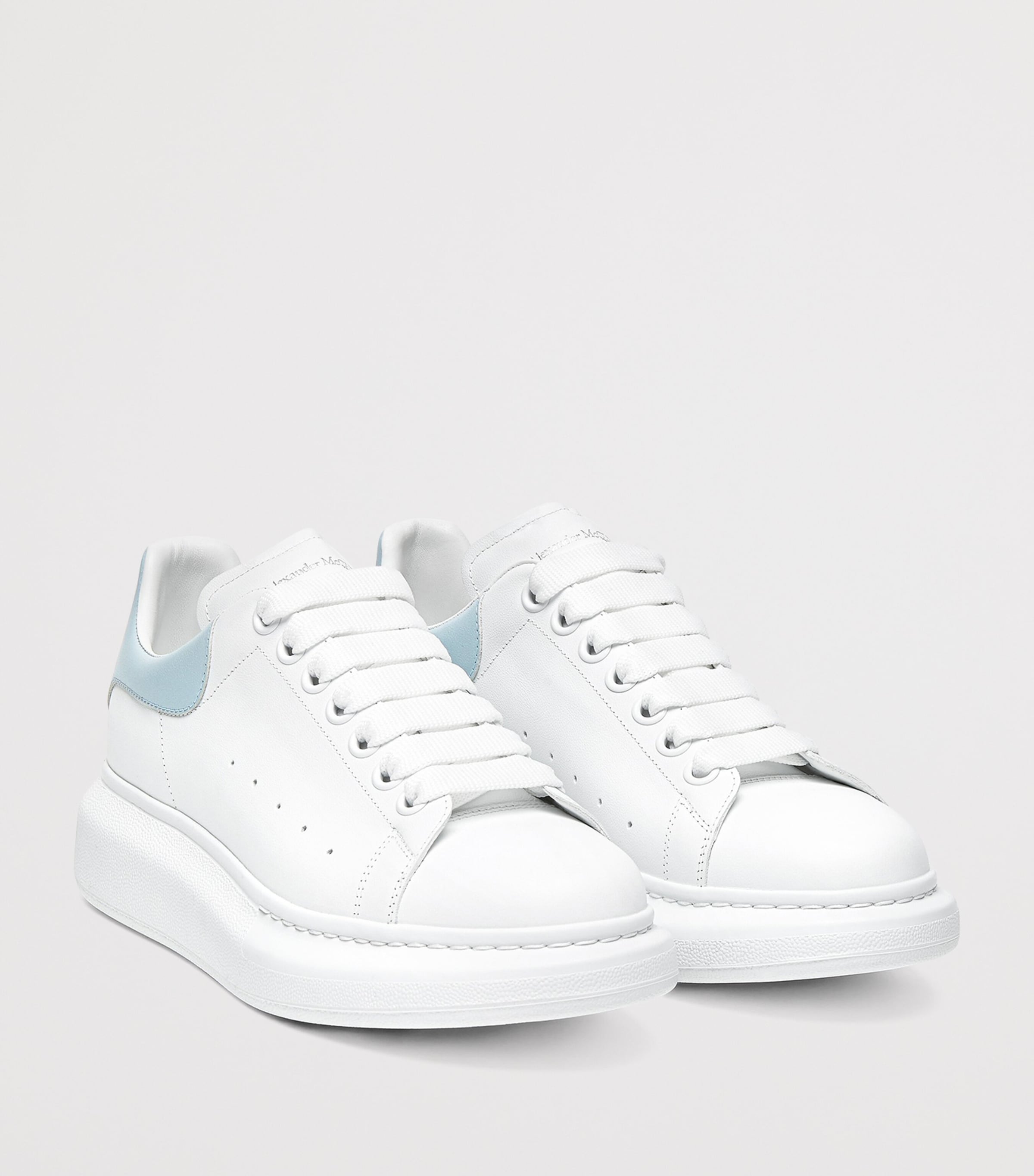 McQueen Leather Oversized Sneakers Image 2