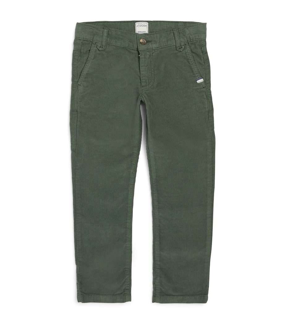 Corduroy Trousers (2-14 Years) FOREST GREEN Image 1
