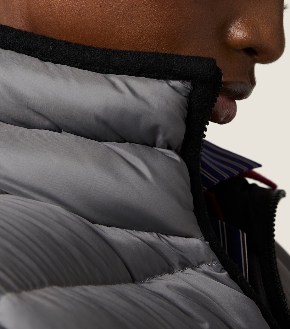 Technical Pongé Goose Down Puffer Jacket F0276 Image 4