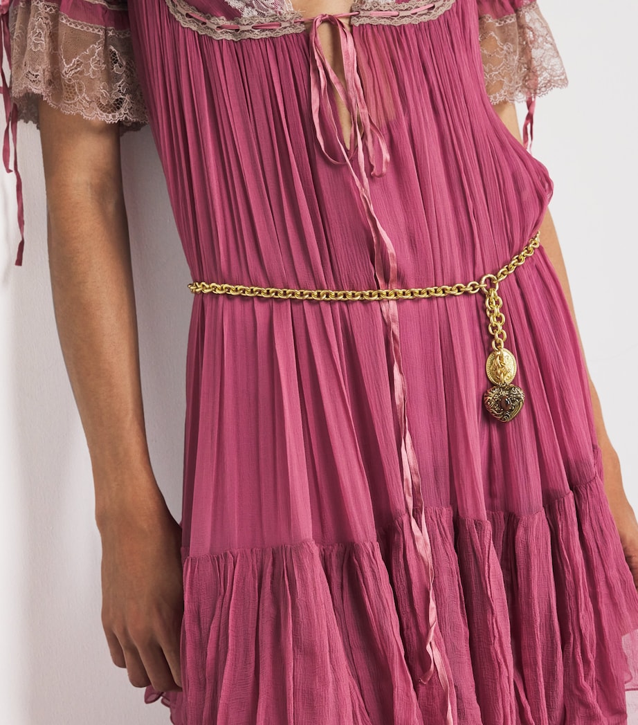 Heart Chain Belt VINTAGE GOLD Image 3