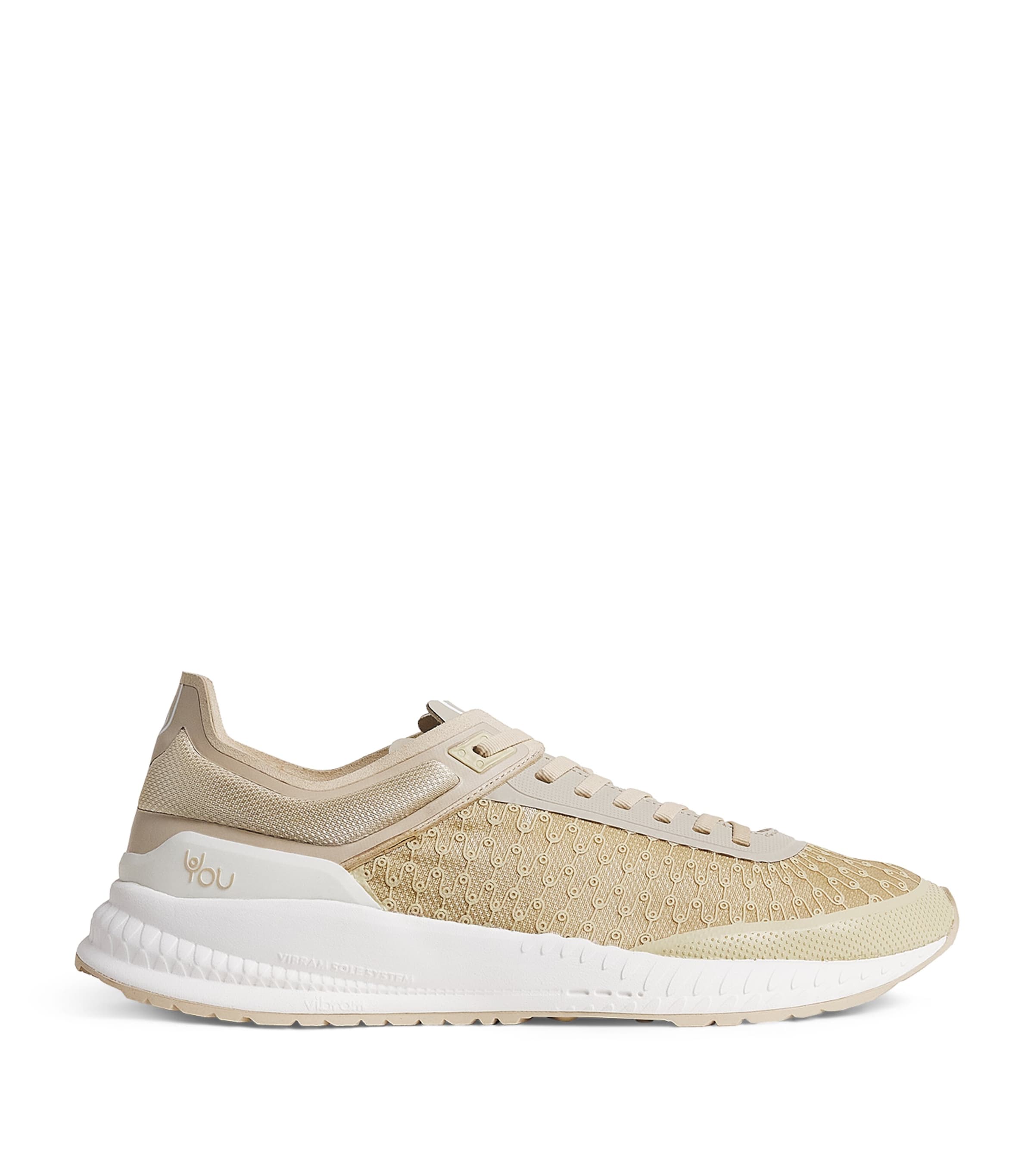 Y.O.U YP 305 Performance Trainers Beige Image 1
