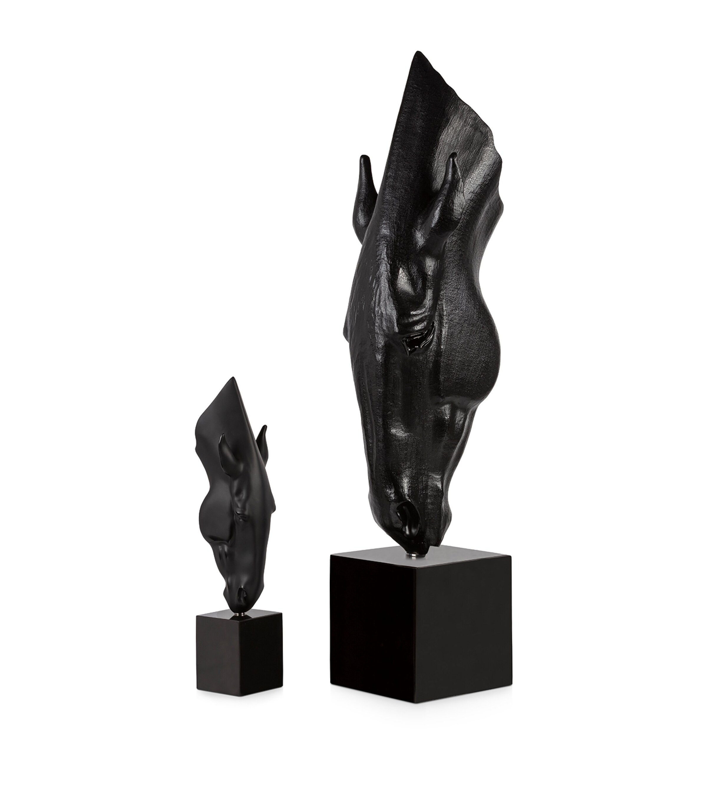 x Nic Fiddian-Green Crystal Still Water Sculpture NOIR Image 2