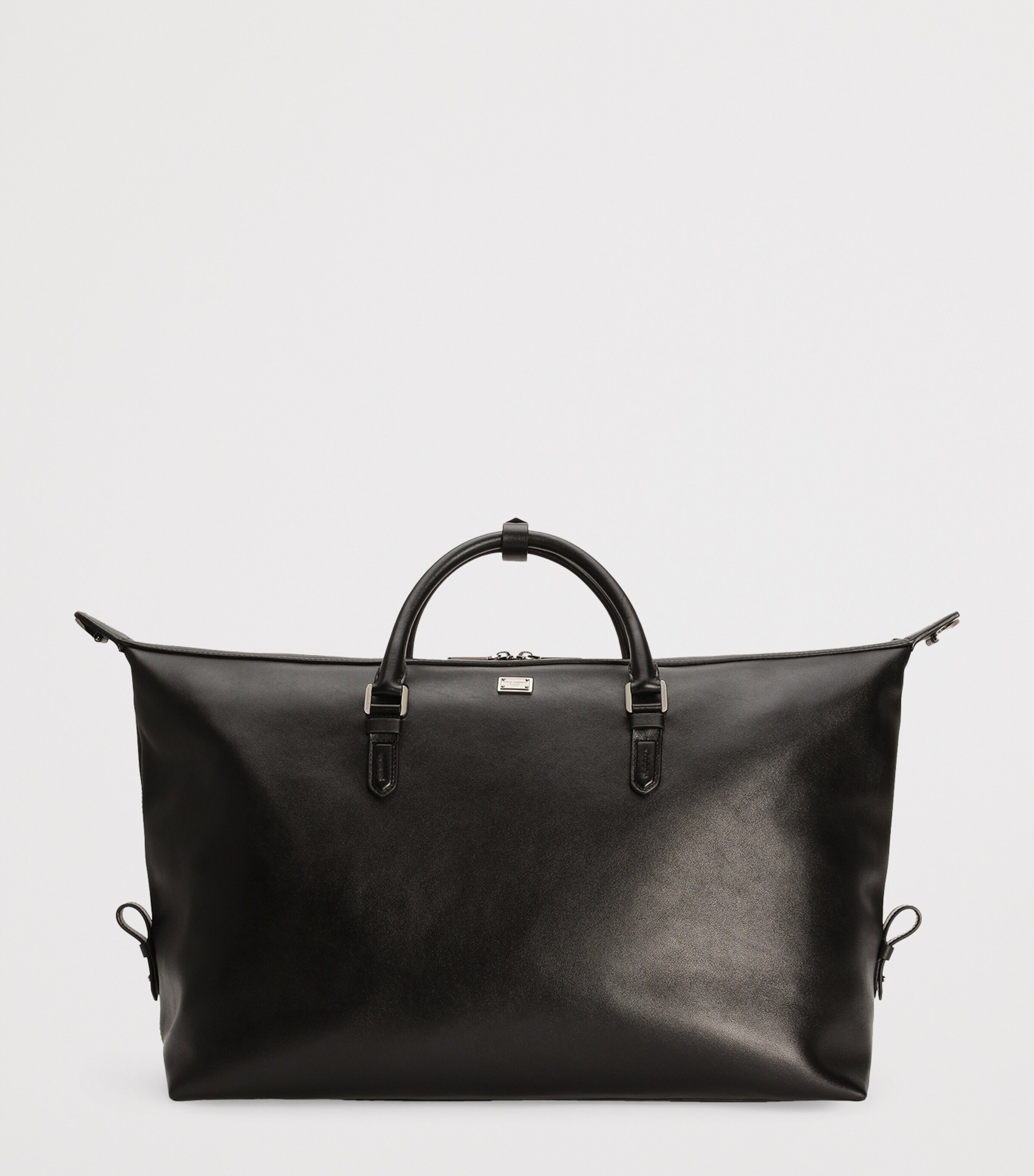 Leather Roma Holdall 80999-BLACK Image 6