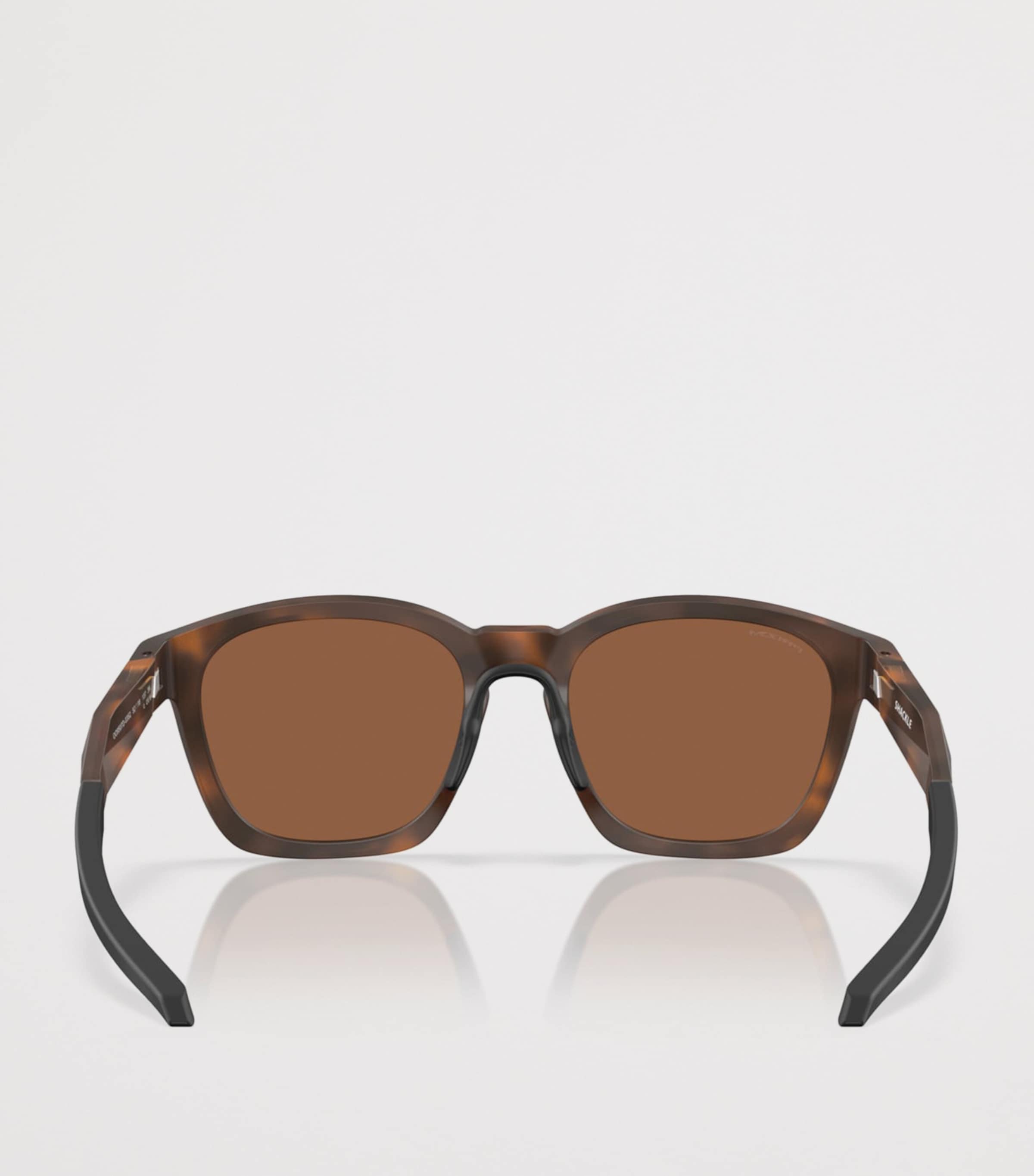Oakley Shackle Square Sunglasses Brown Image 4
