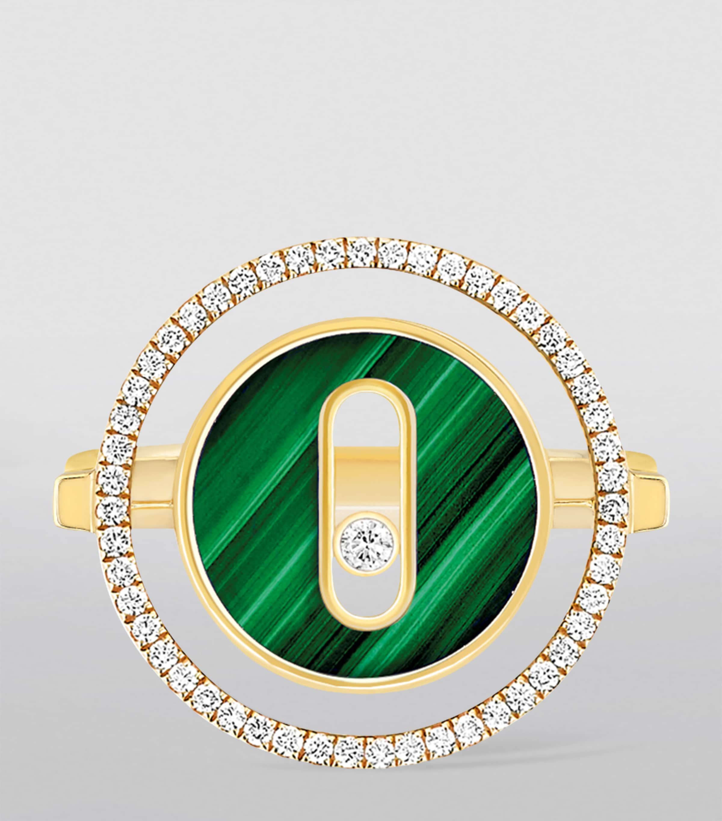 Yellow Gold and Diamond Lucky Move Colour Ring YELLOW GOLD Image 2