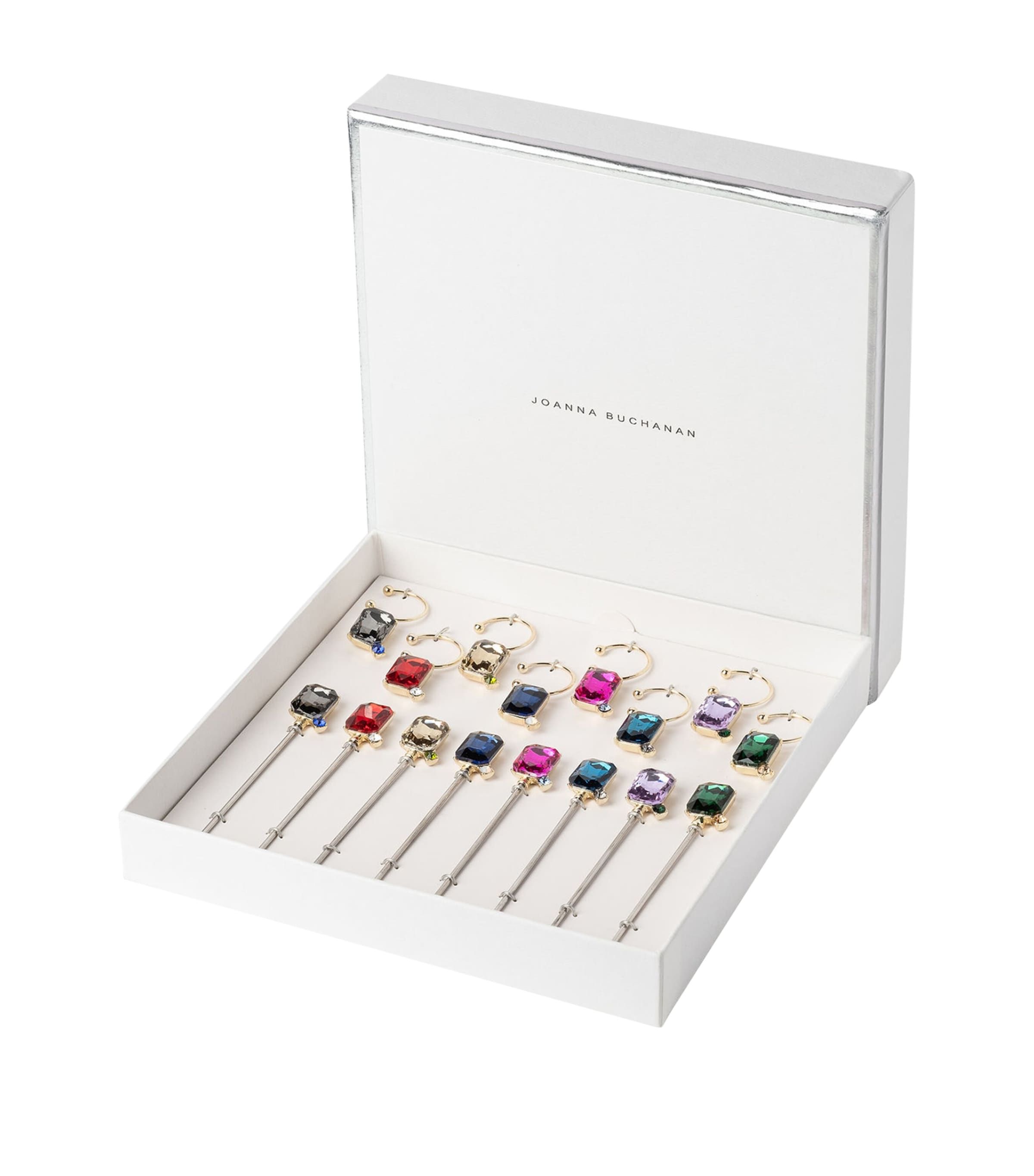 Joanna Buchanan Set of 16 Cocktail Party Charms and Picks | Dining | Barware | Cocktail Shakers & Accessories | Wine Accessories | Glassware | Wine Glasses