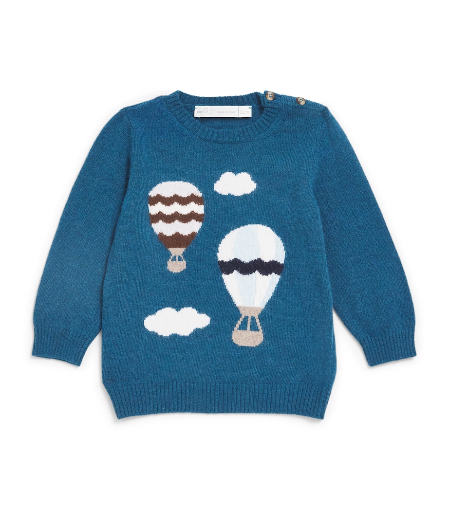 Per Te Hot Air Balloon Sweater (3 Months-4 Years) Ottanio Image 1