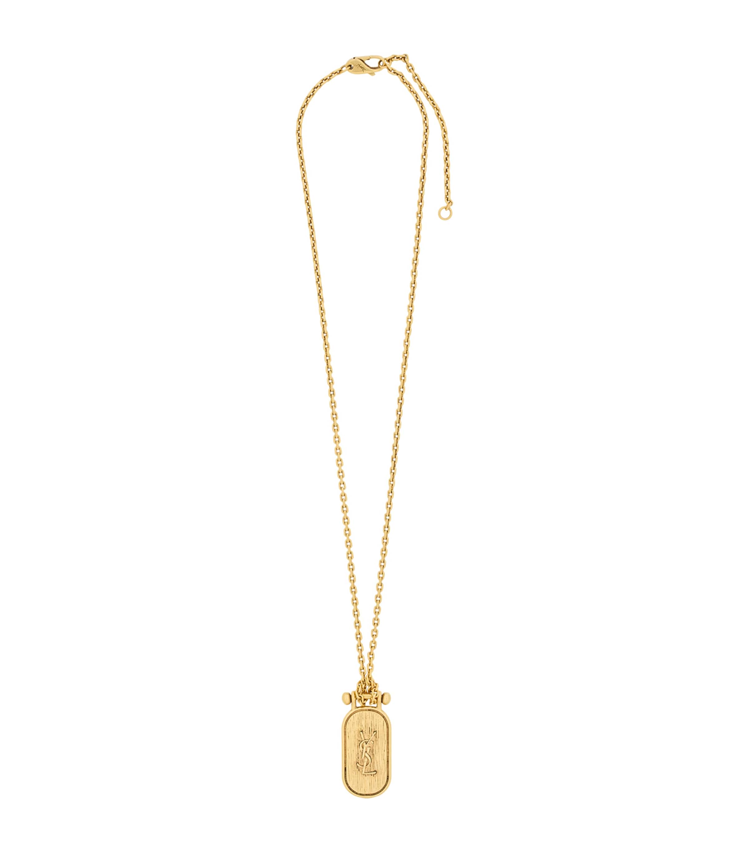 Saint Laurent Cassandre Tablet Necklace Image 1