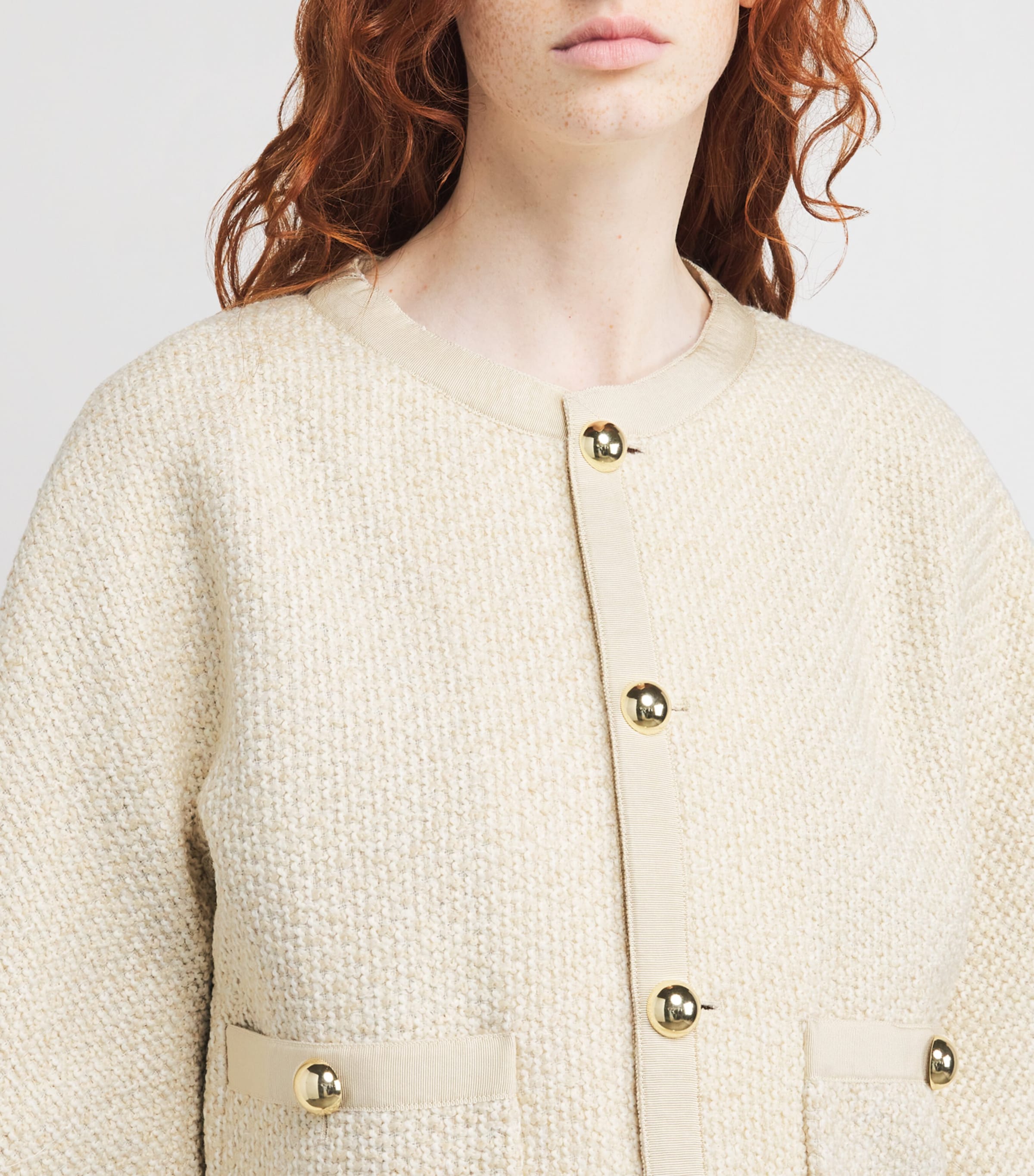 The Trim Jacket CREAM MULTI Image 6