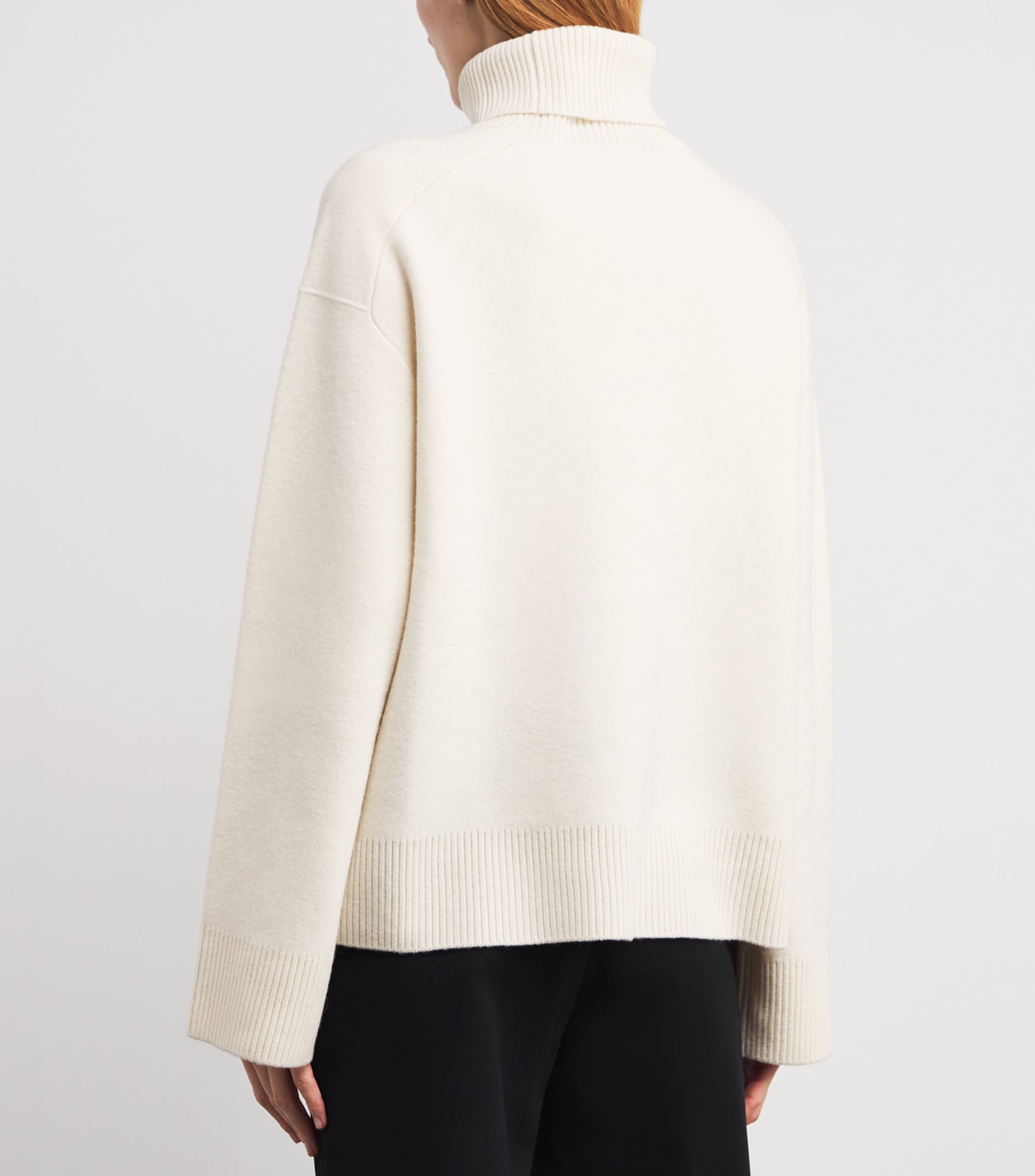 Merino Wool Rollneck Sweater C11 Image 4