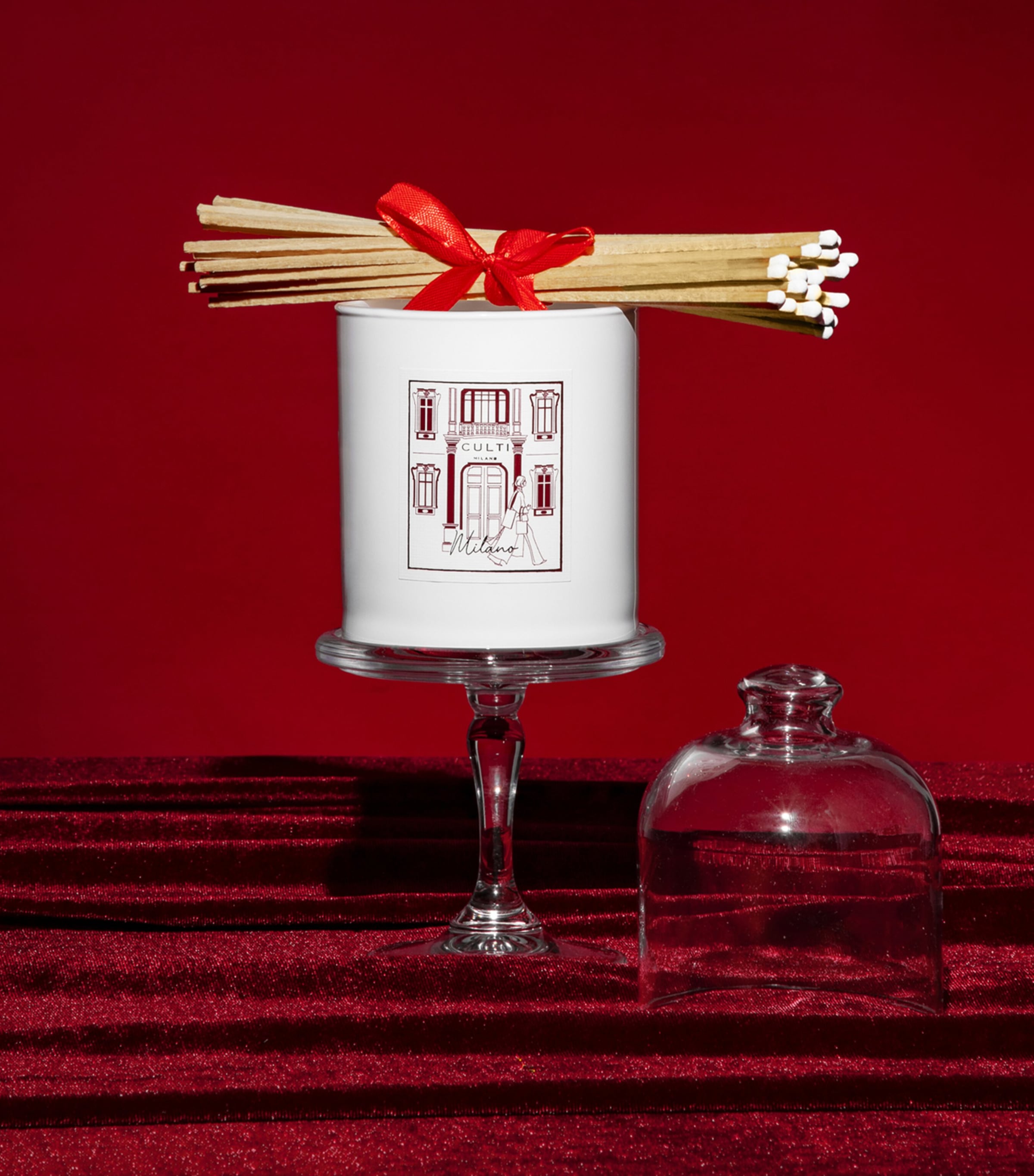 Milano Noblesse Candle (270g) WHITE Image 4