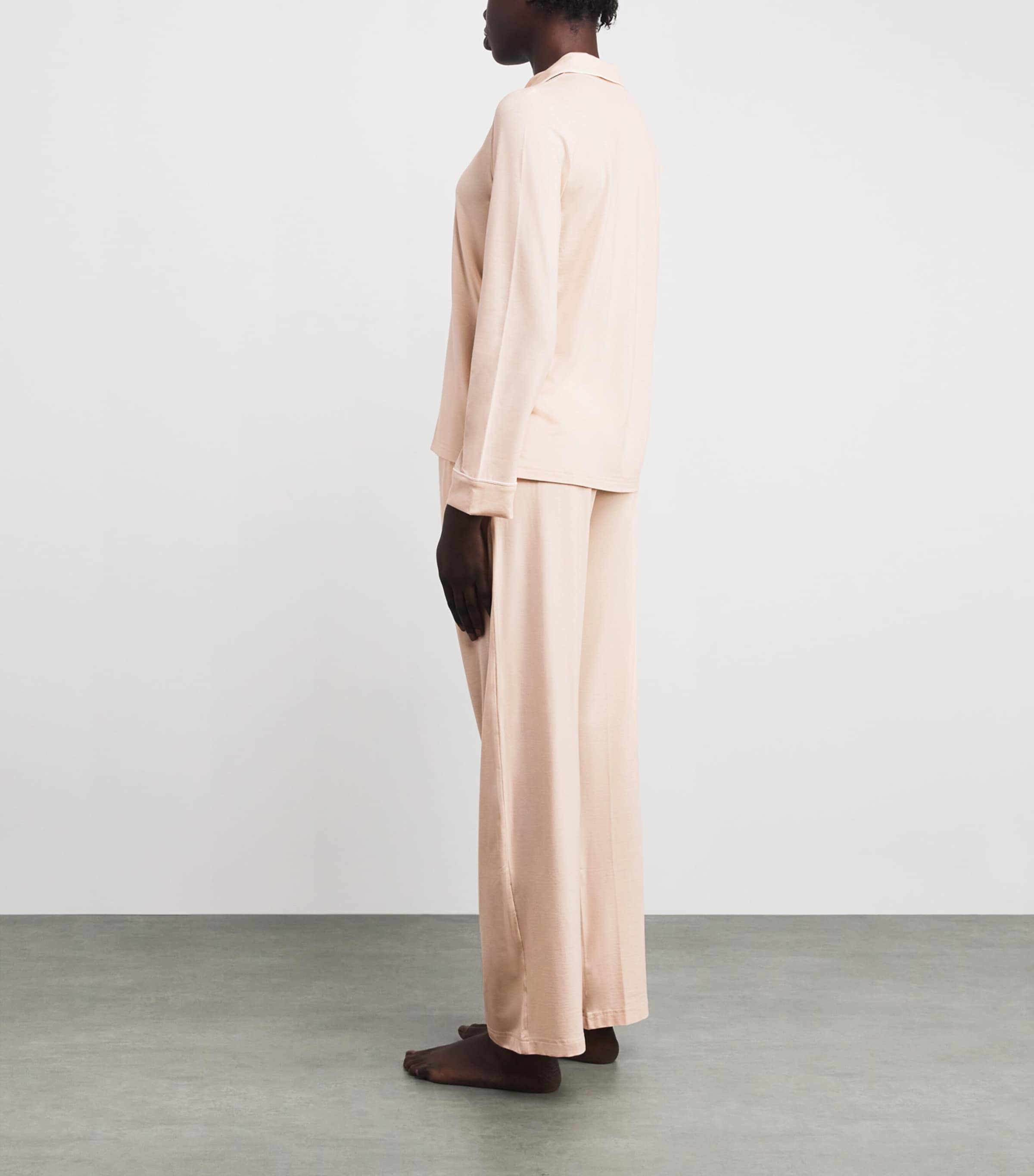 Micro Modal Stretch Lara Pyjama Set 6 CREAM Image 3