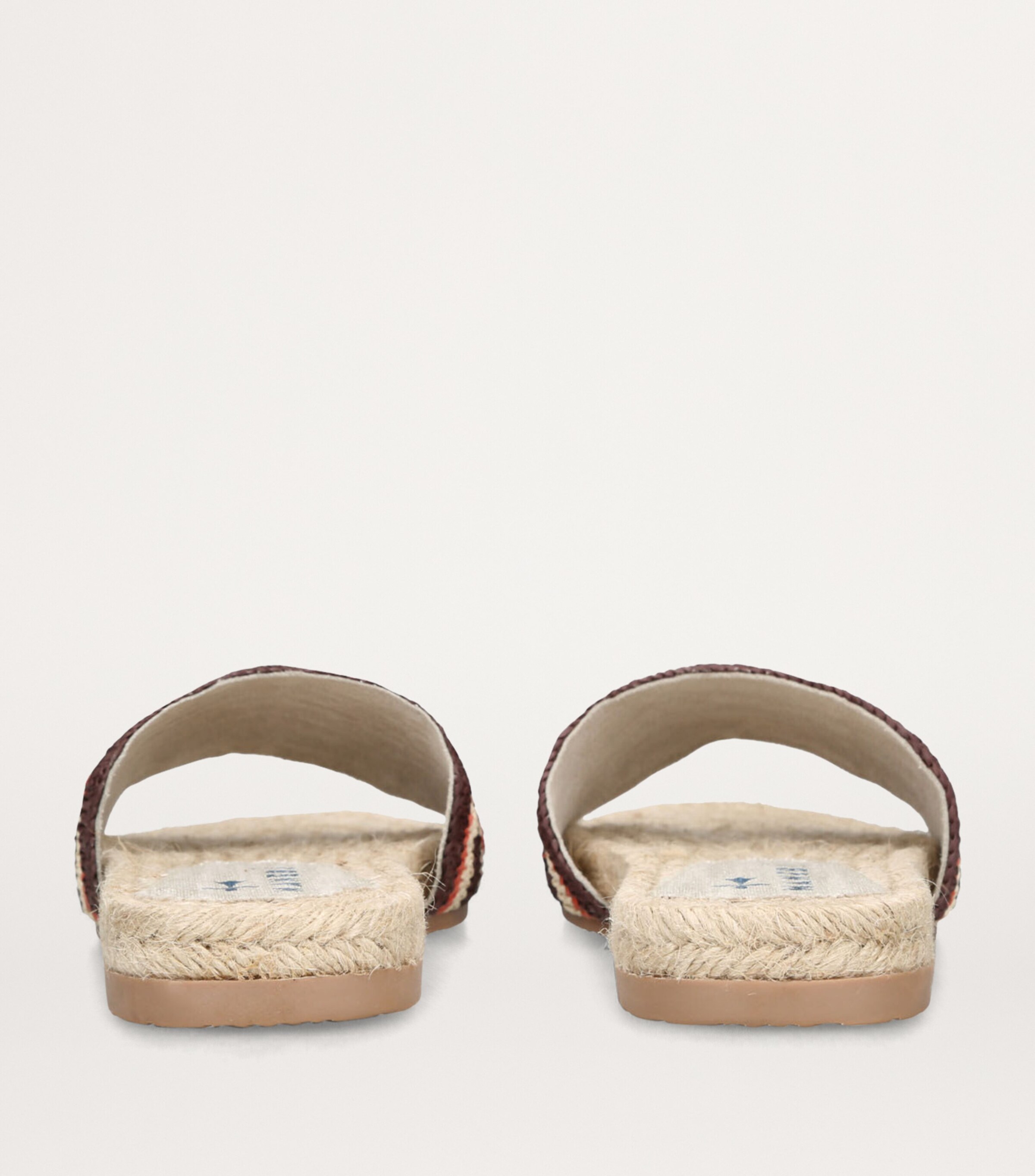 Raffia Crochet Slides BONE/COMB Image 2