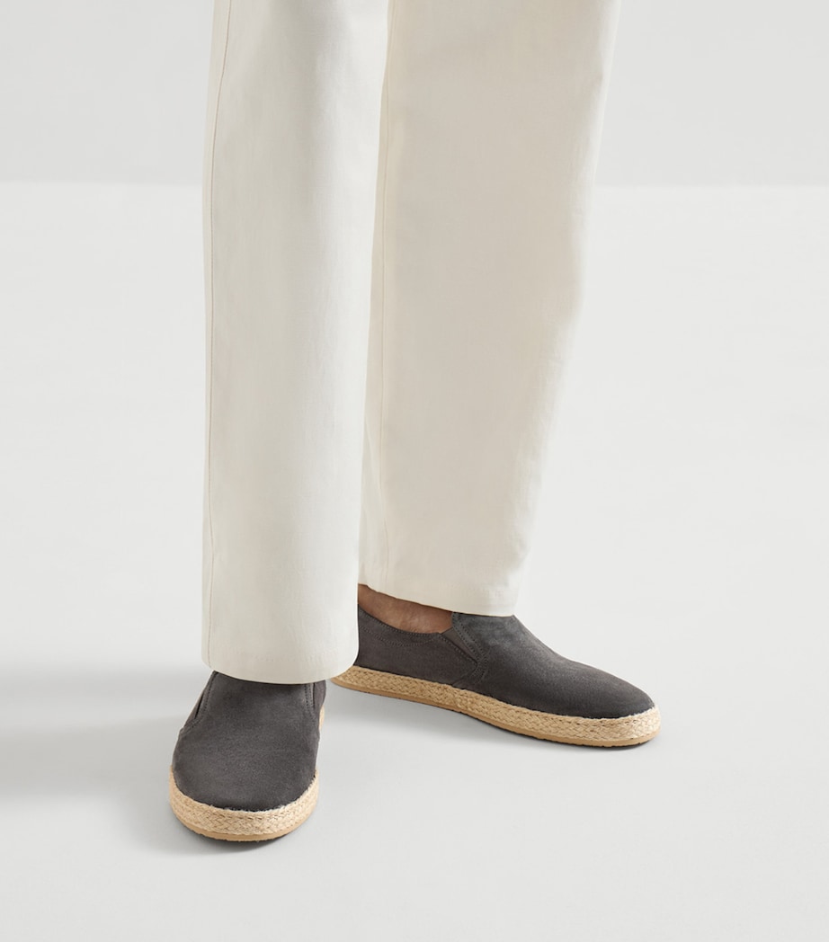 Brunello Cucinelli Suede Espadrilles Image 6