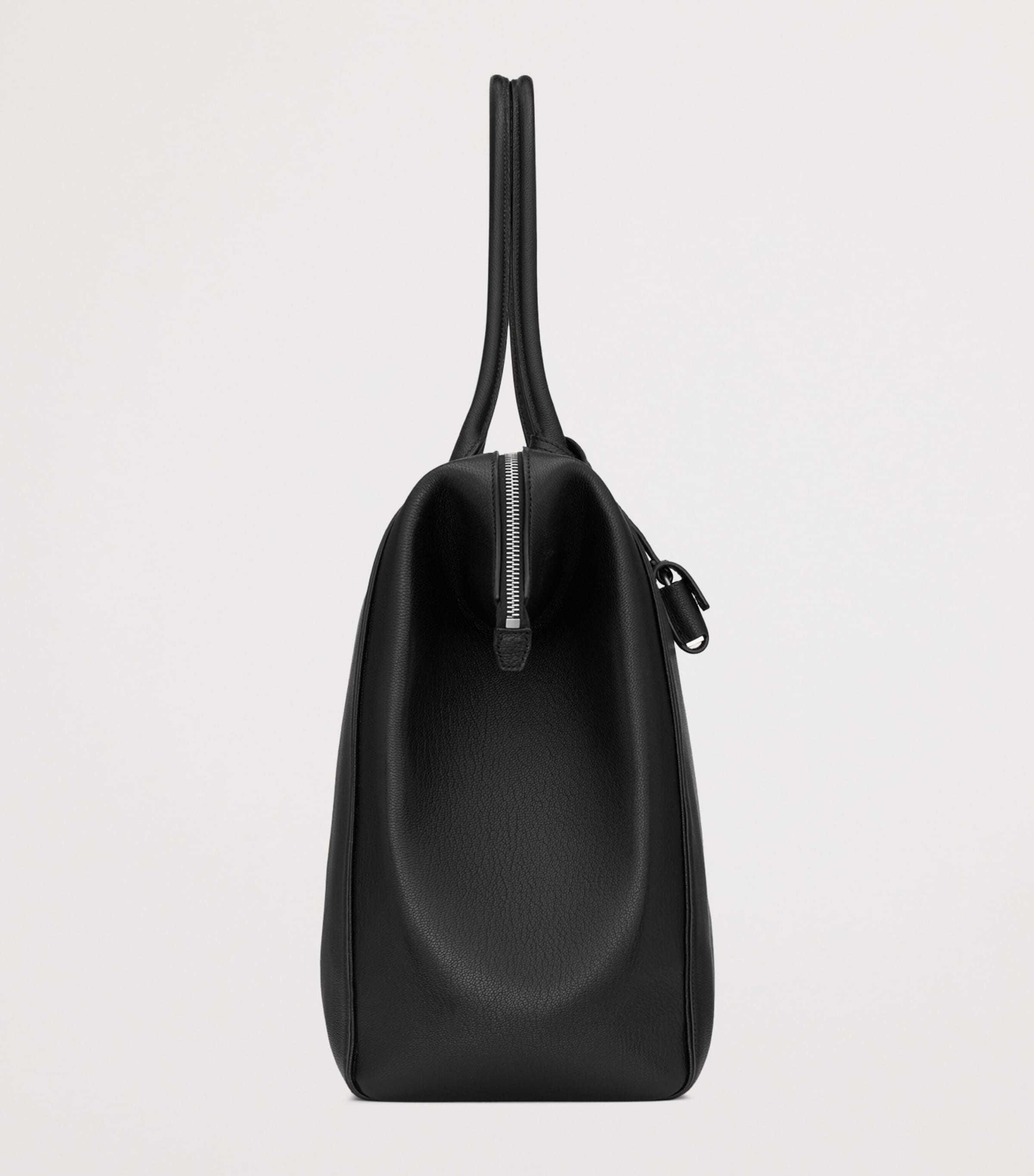 Saint Laurent Womens Leather North/South Doctor Bag Image 3