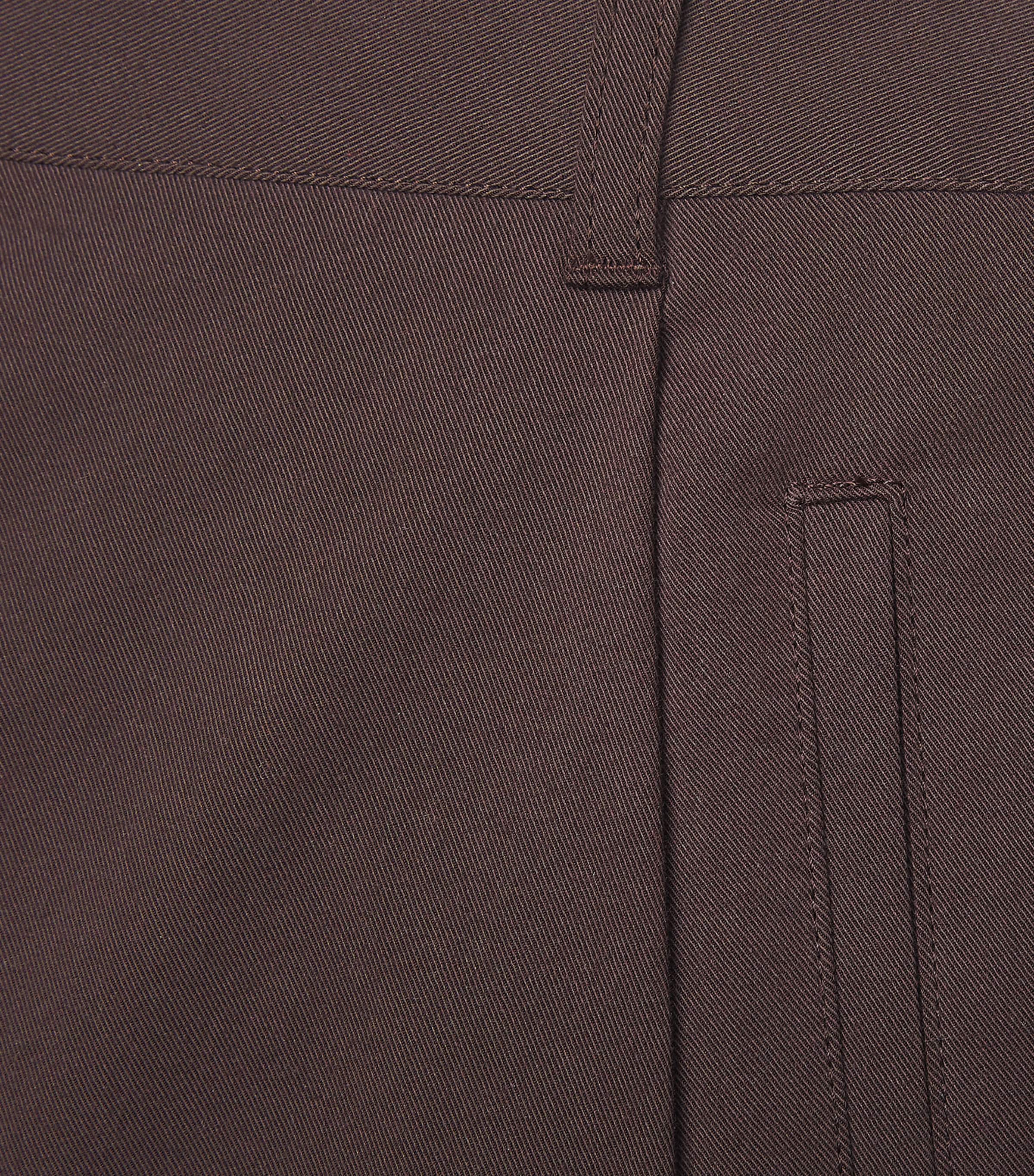 ME+EM Cotton-Blend Clever Tapered Chinos Chocolate Image 5