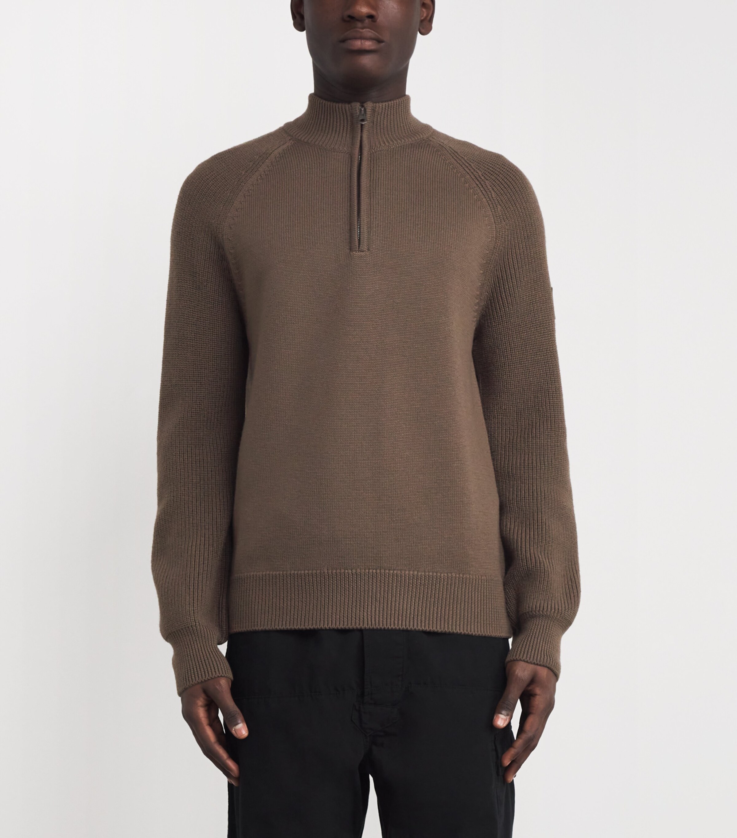 Merino Wool Aspect Sweater MJRBNMAJOR BROWN Image 3