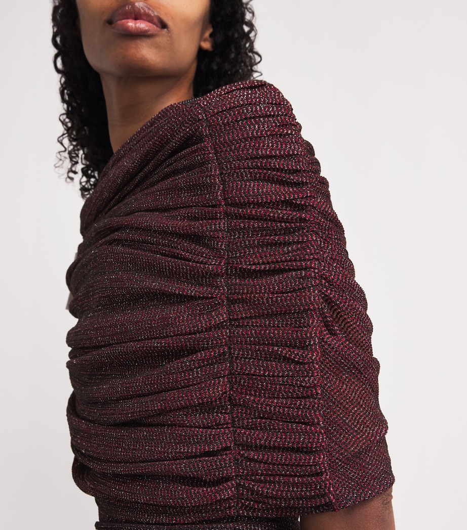Metallic Annika Cape BLOOD WEB Image 6