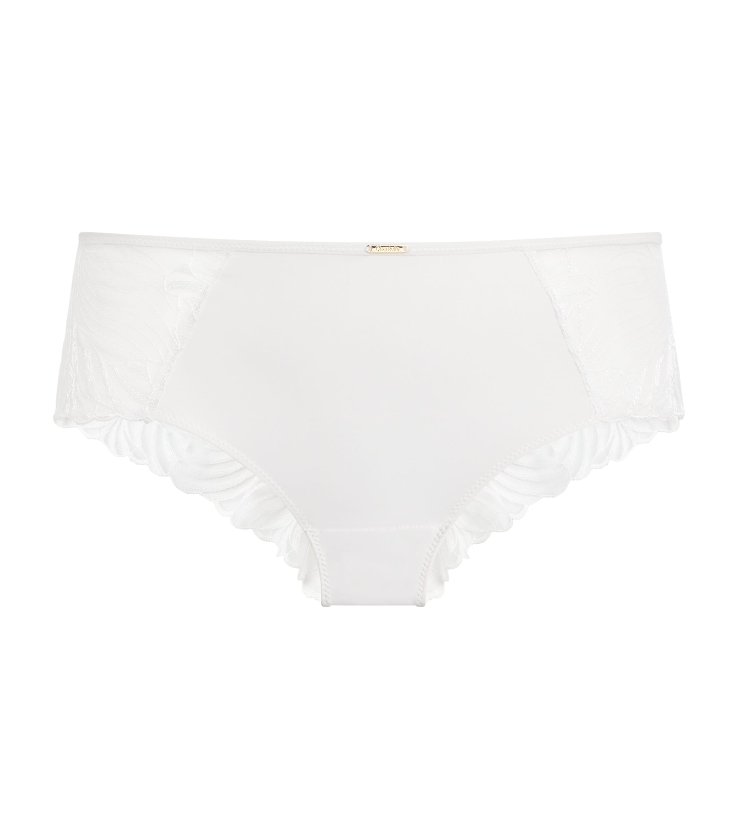 Shop Chantelle Legend Shorty Briefs In White