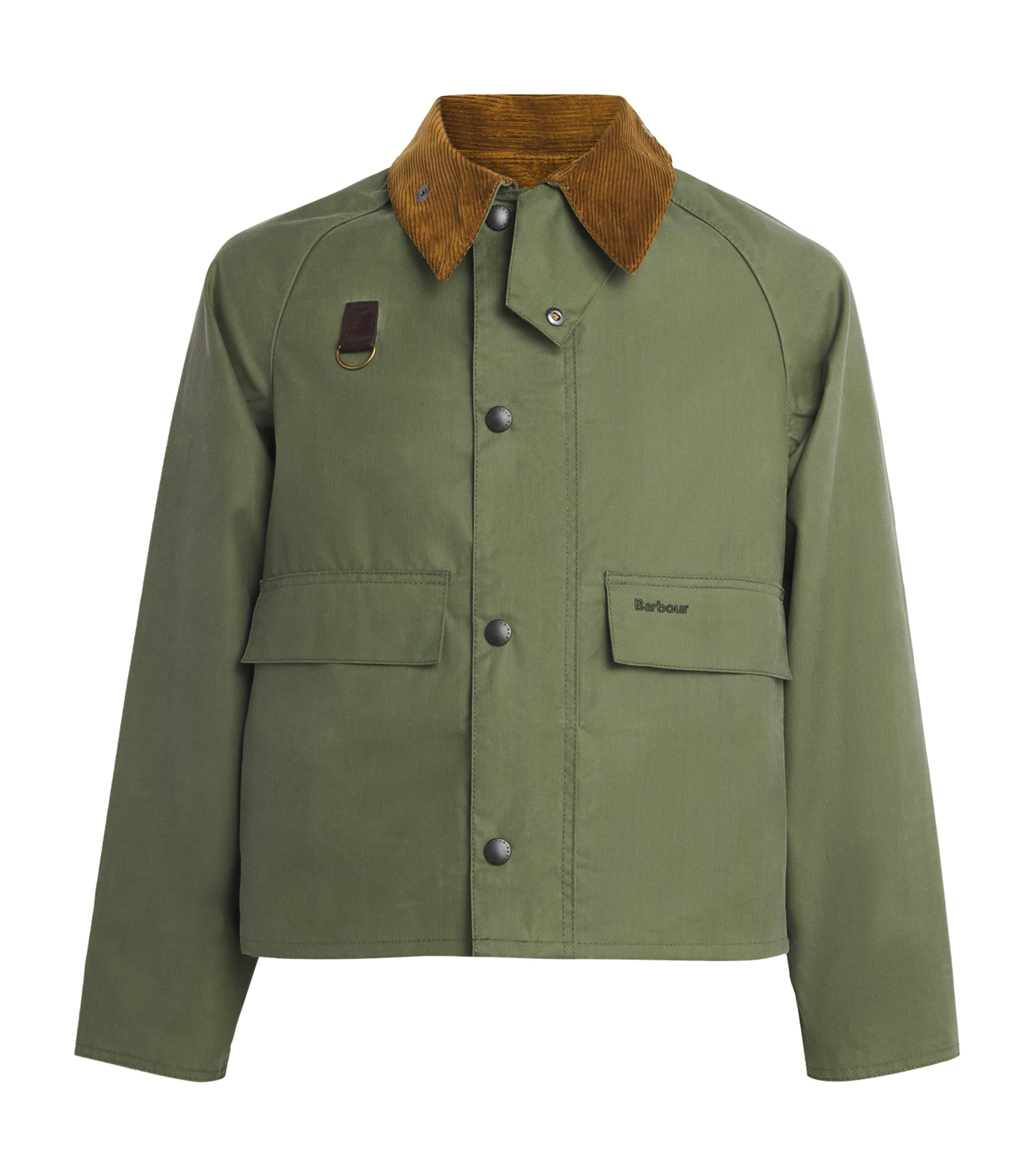 Barbour Green Waxed Spey Jacket | Harrods US