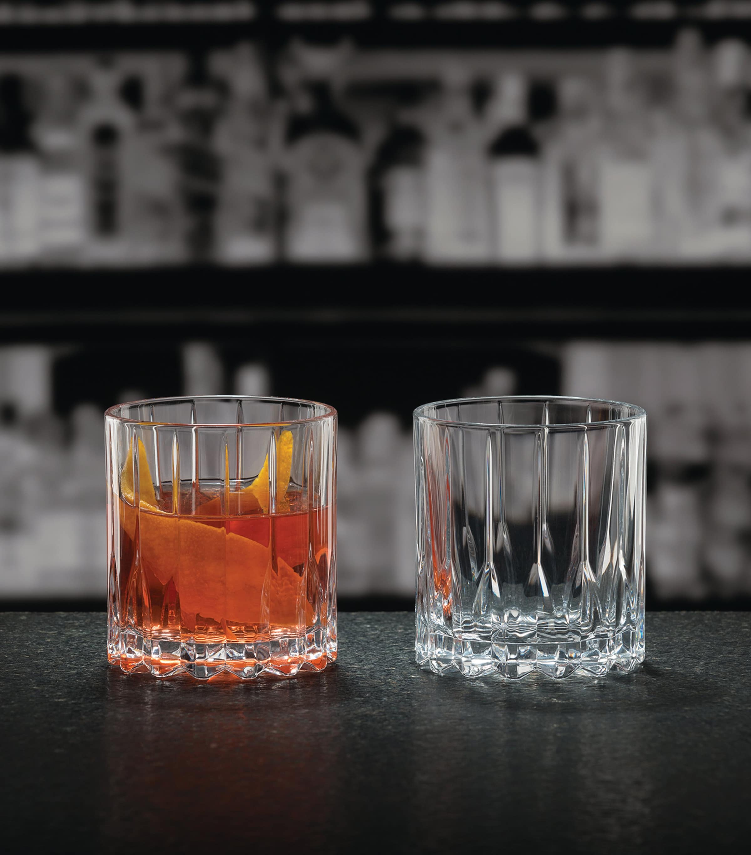 Set of 2 Crystal Drink Specific Neat Glasses (174ml) CLEAR Image 1