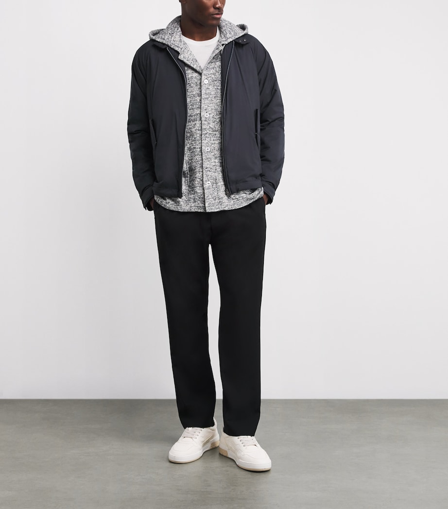 Padded High-Neck Jacket 9200 BLU NAVY Image 2