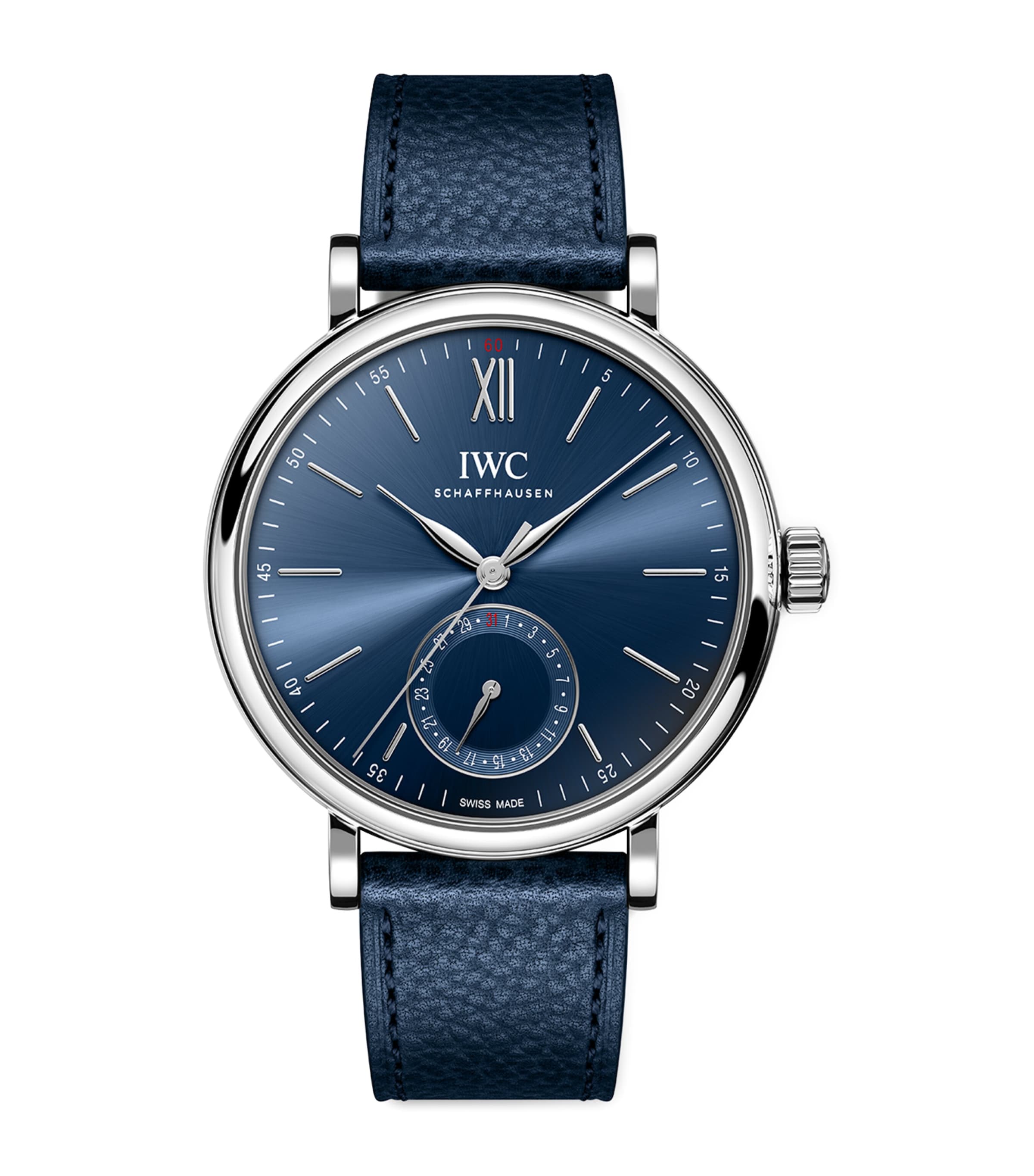 IWC Schaffhausen Stainless Steel Portofino Automatic Pointer Date Laureus Watch 39mm | Fine Watches | Mens Fine Watches