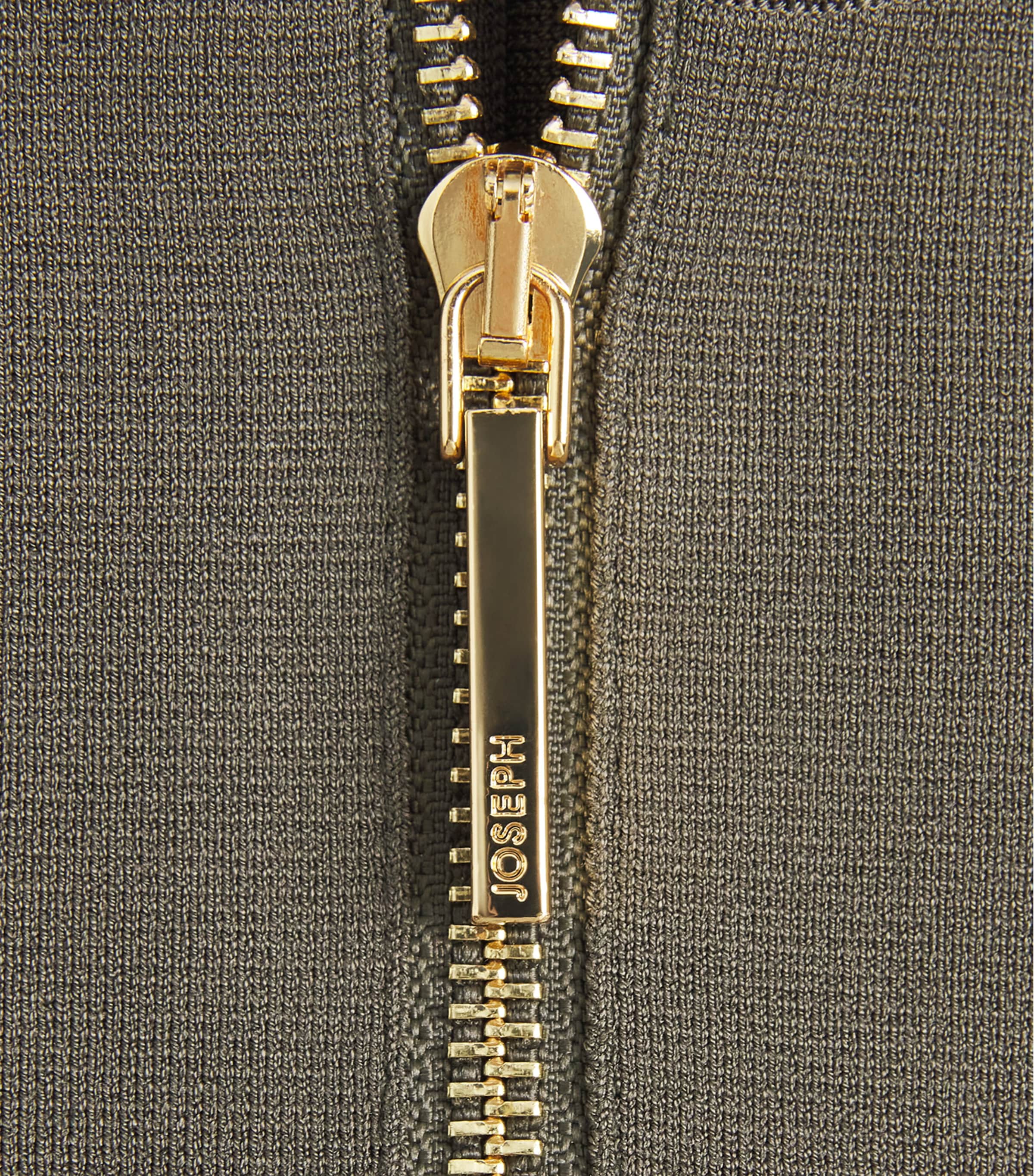 Milano-Knit Sable Bomber Jacket PALM LEAF Image 5