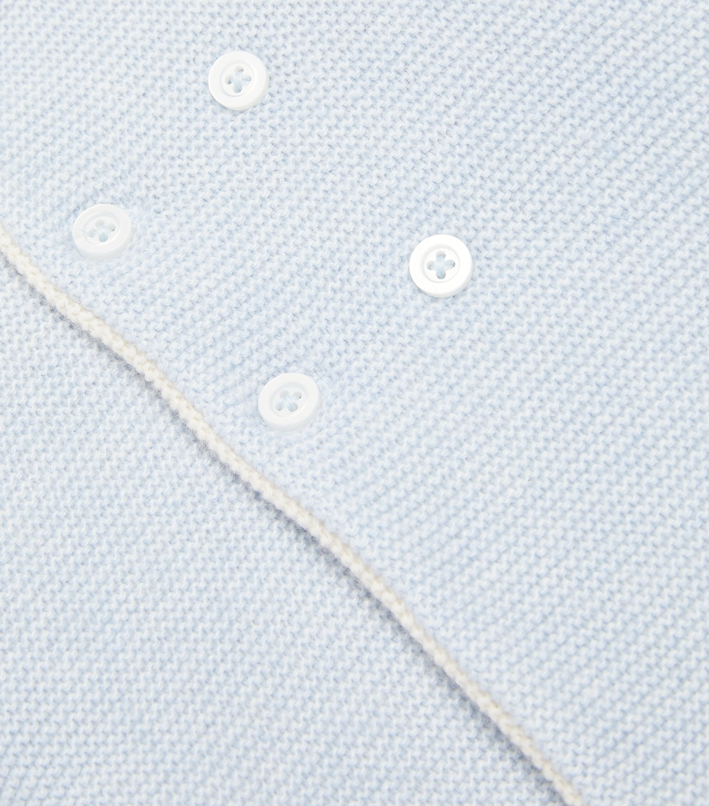 Teddy Coat (1-9 Months) PALE BLUE Image 4