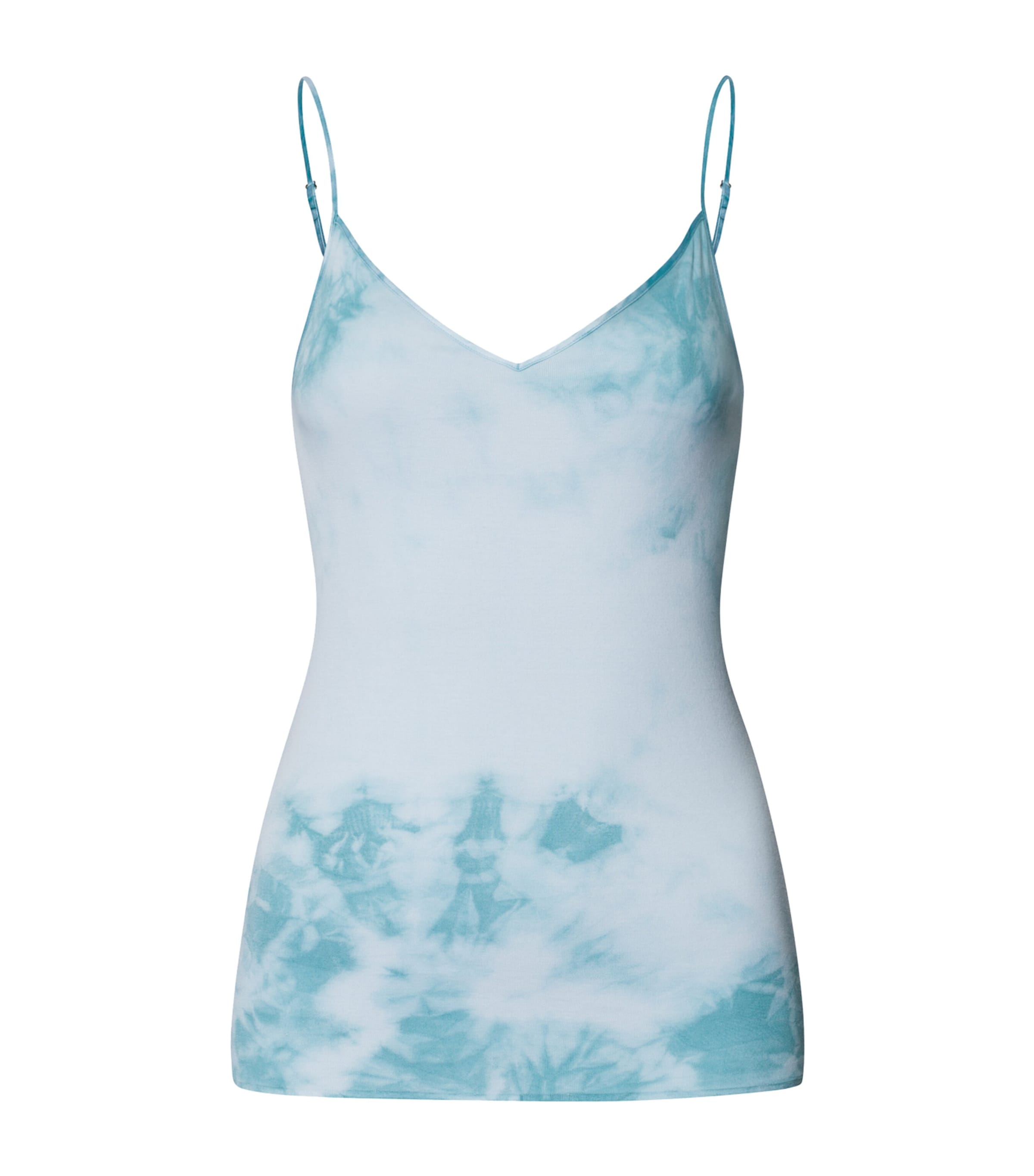 HANRO COTTON SEAMLESS SPAGHETTI TOP