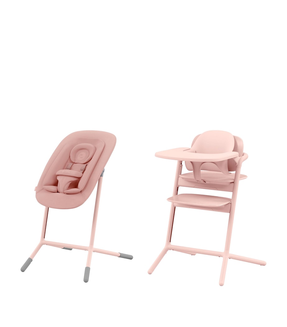 LEMO Highchair 4-In-1 Set - Pearl Pink PEARL PINK Image 1