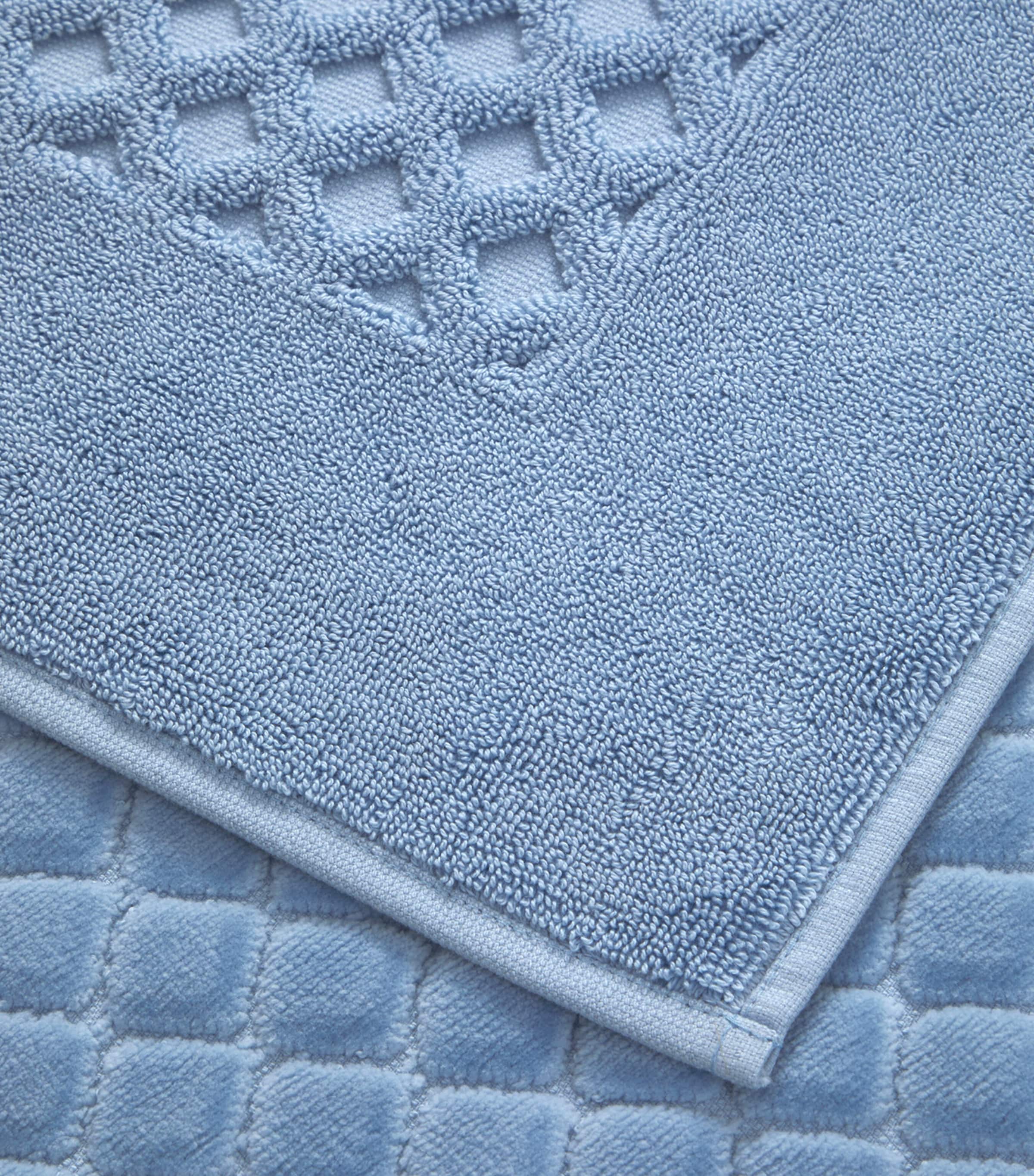 Yves Delorme Etoile Bath Mat (55cm x 90cm) Azur Image 3