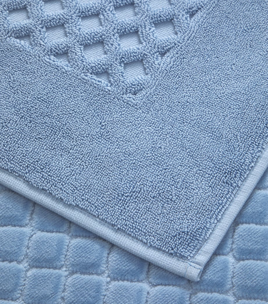 Etoile Bath Mat (55cm x 90cm) AZUR Image 3