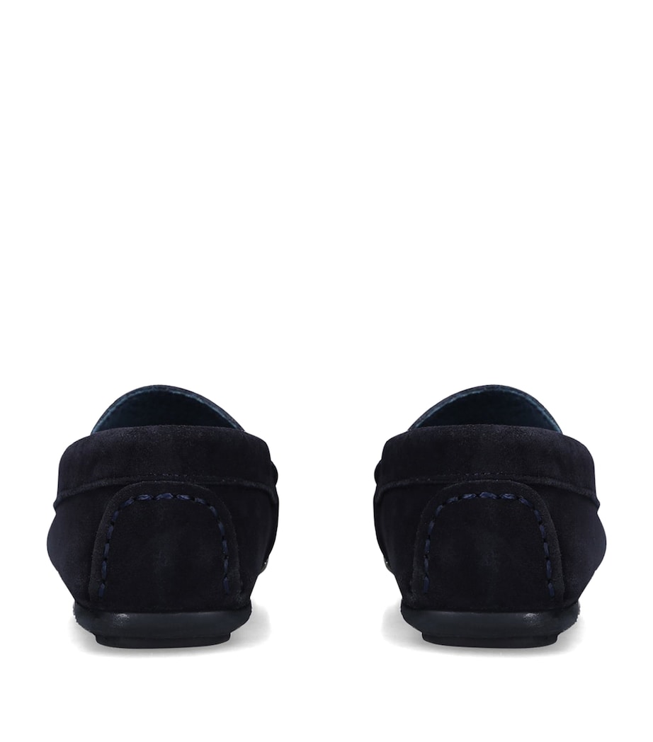 Suede Felix Loafers TEAL Image 2