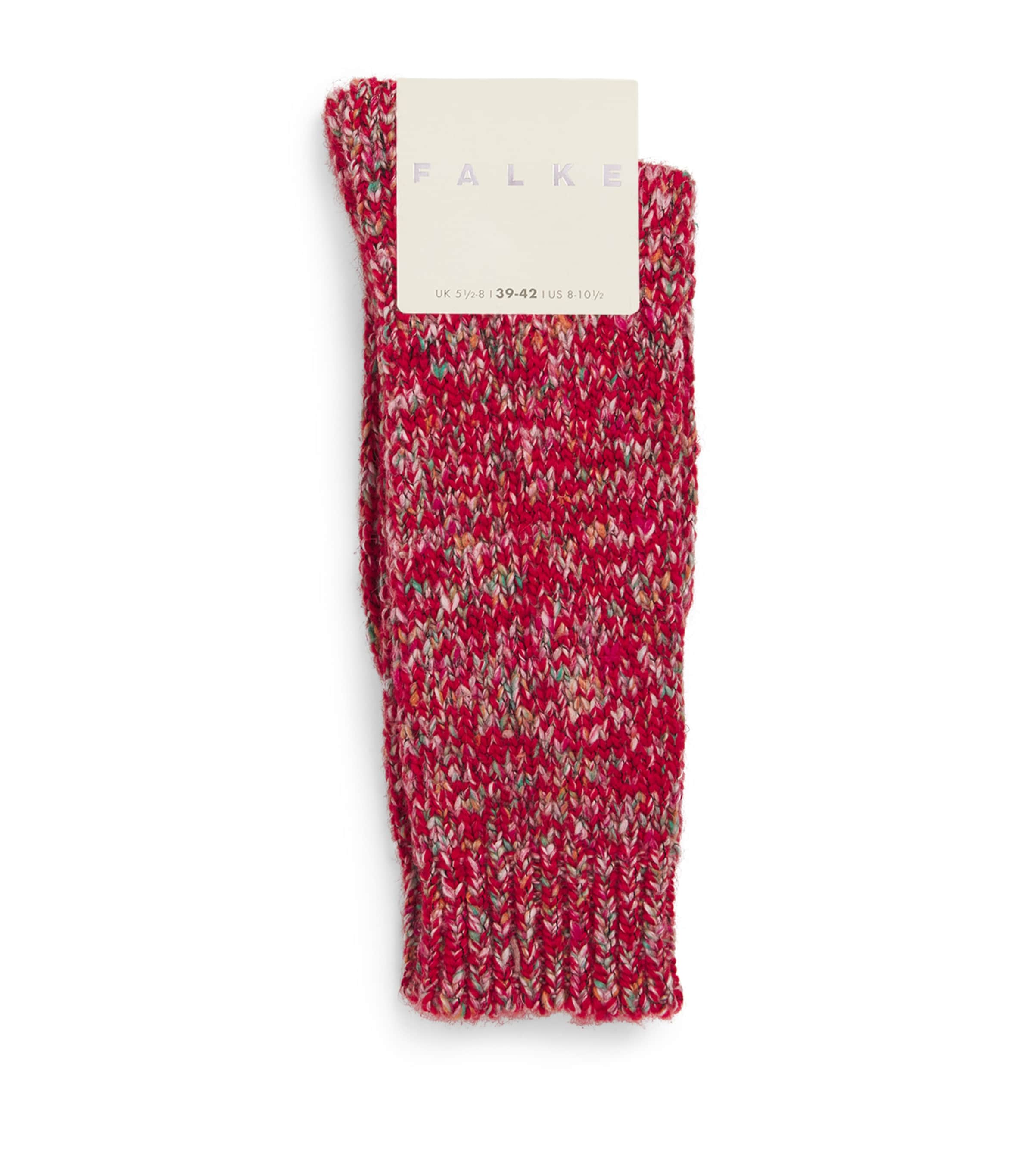 Falke Color Flakes Boot Socks In Red