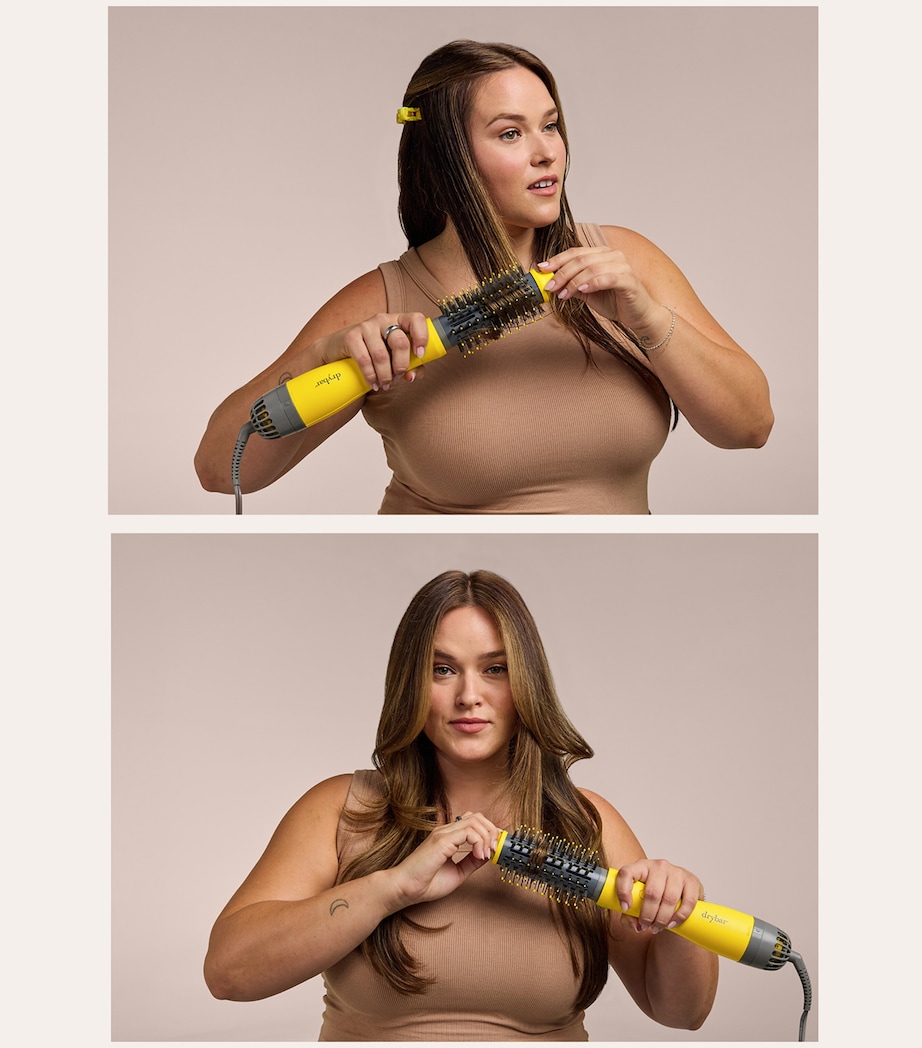 Triple Shot Interchangeable Blowdryer Brush NO COLOUR Image 2