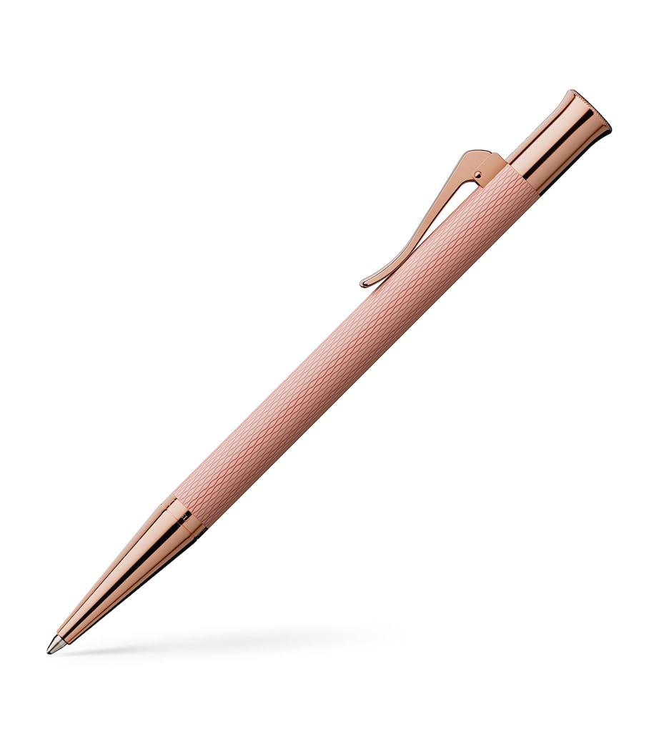 Graf von Faber-Castell Guilloche Rose Propelling Ballpoint Pen Rose Gold Image 1