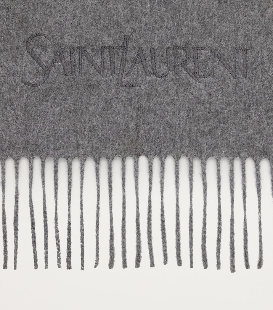 Cashmere Logo Scarf 1200 Image 2