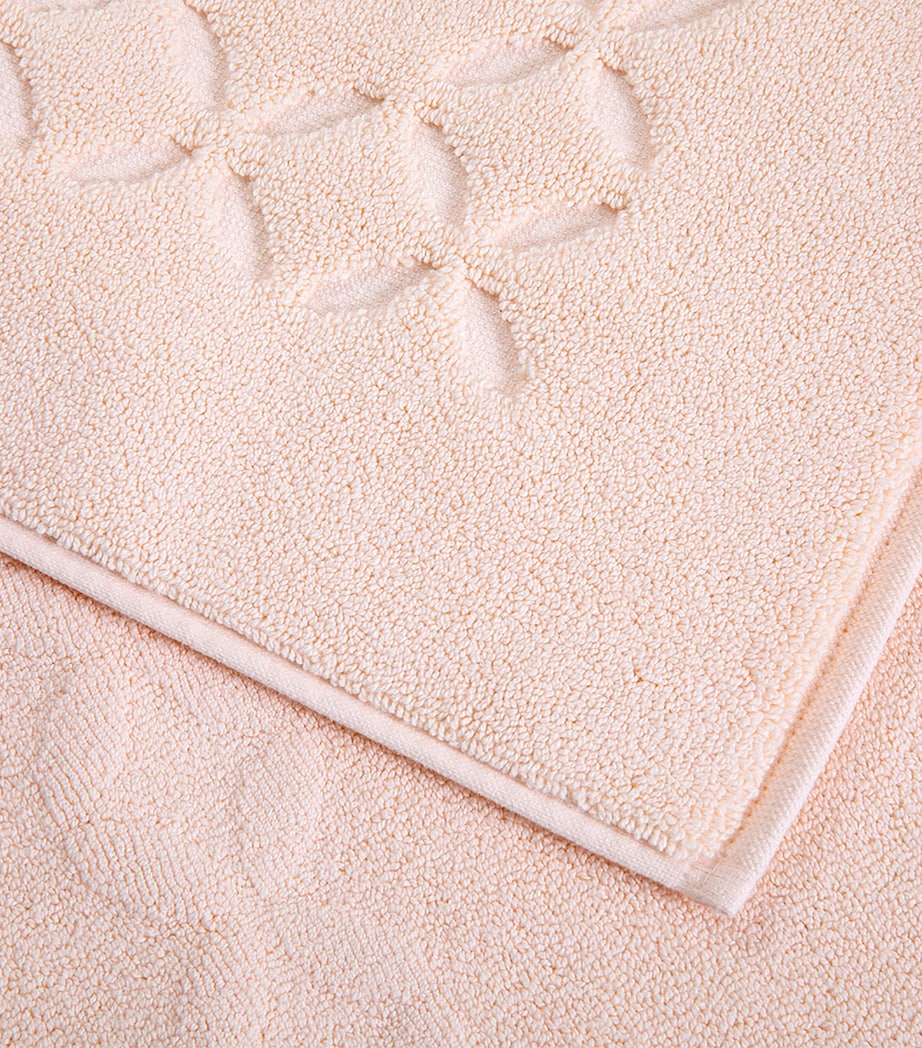 Organic Cotton Nature Bath Mat (55cm x 90cm) POUDRE Image 4