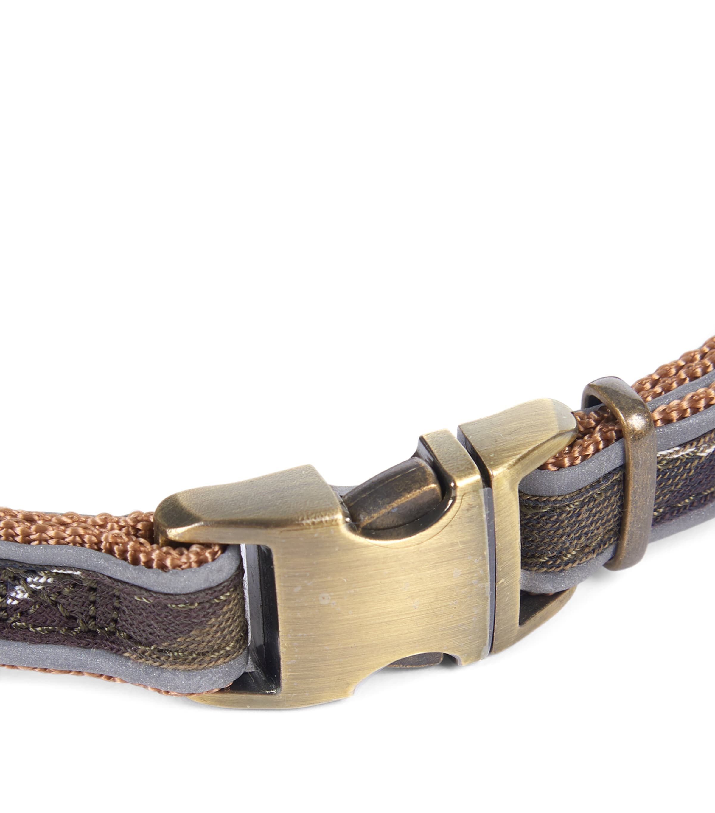 Barbour Classic Reflective Tartan Collar (Small) Tartan Image 3