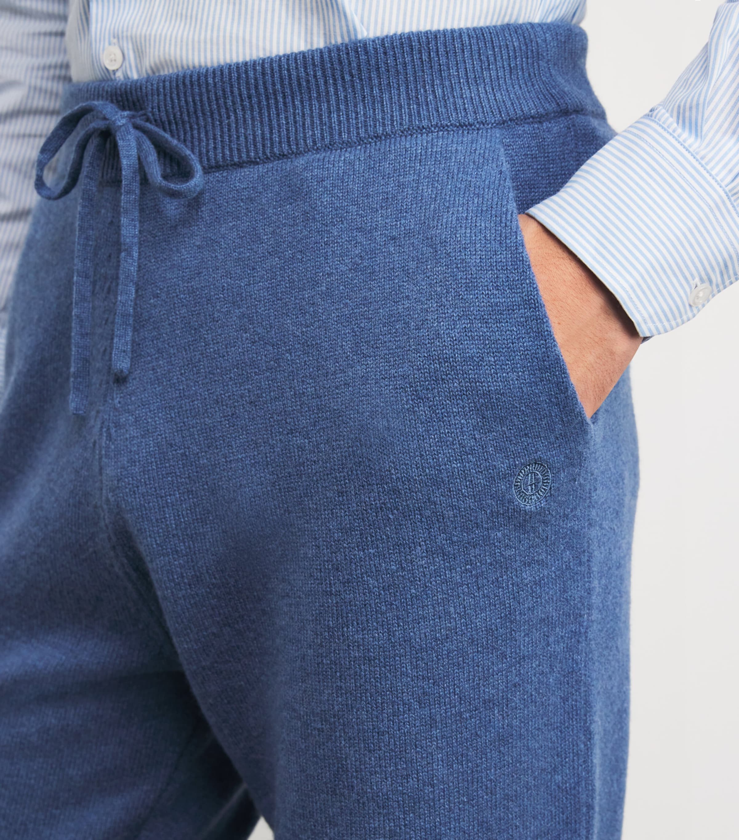 Cashmere Sweatpants SOFT DENIM Image 6