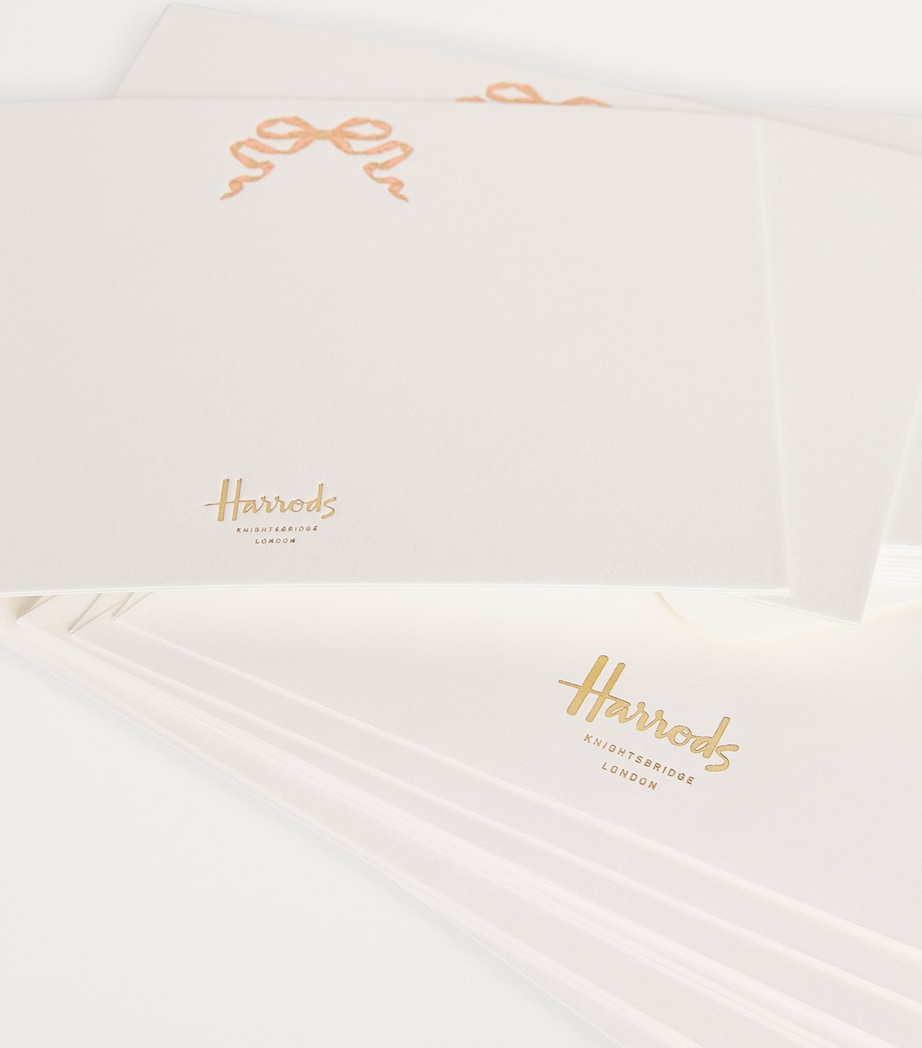 Pink Bow Cards (Pack of 10) MULTI Image 3