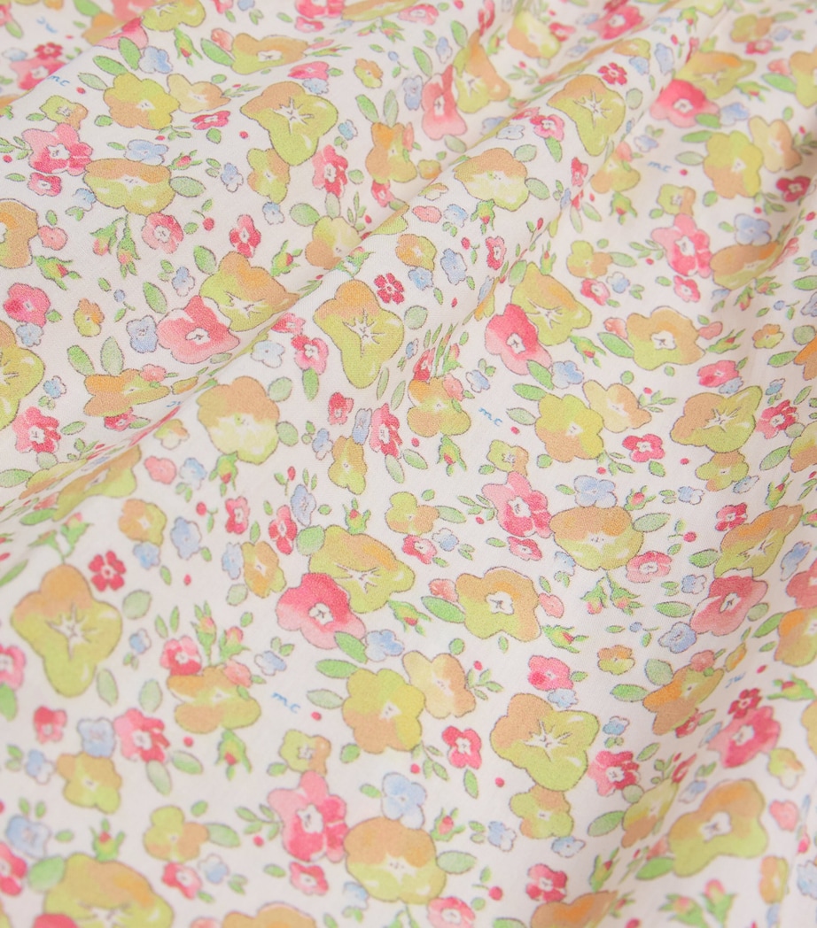 Marie-Chantal Cotton Arabella Olympia Dress and Bloomers Set (3-24 Months) Yellow Image 4