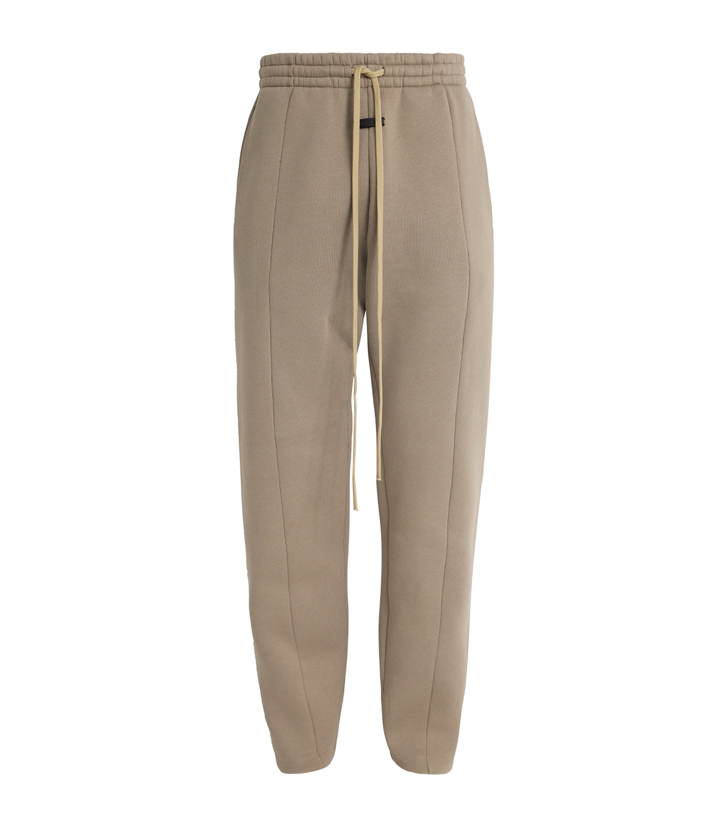 Fear Of God Cotton-blend Fleece Sweatpants In Beige
